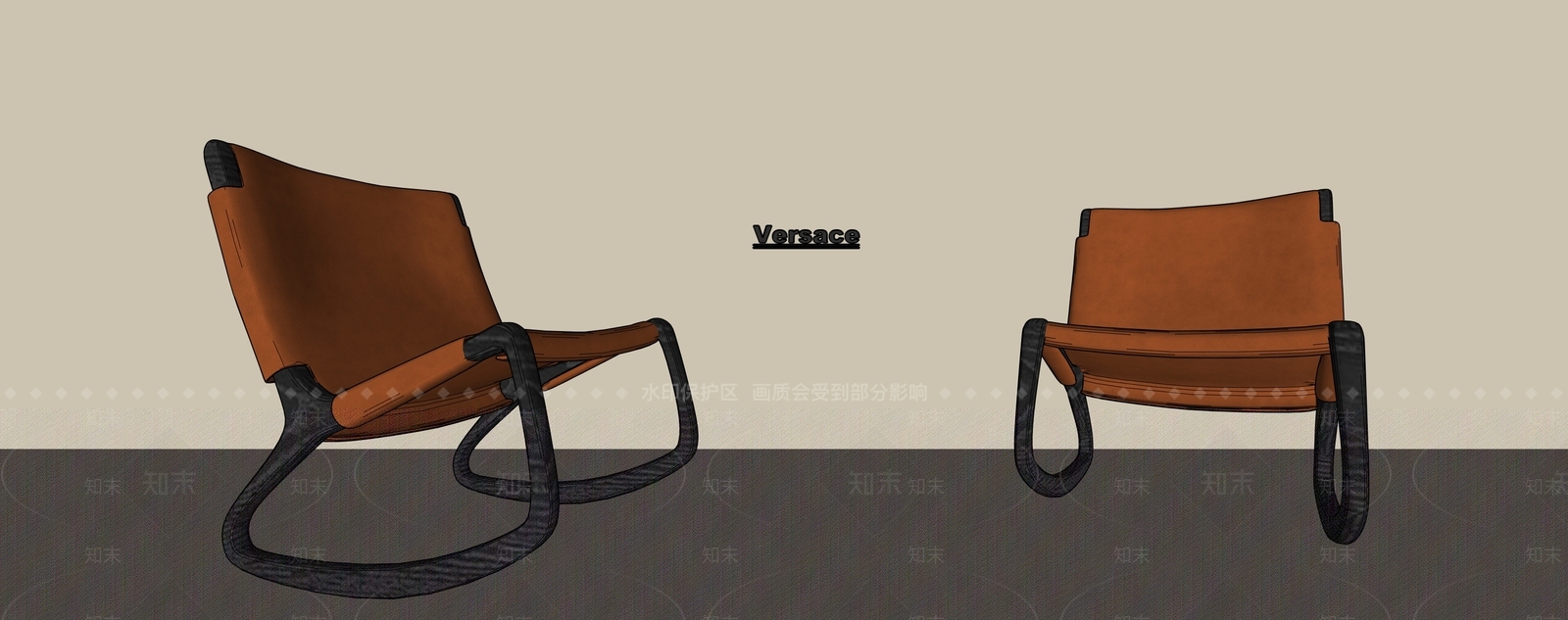 现代意式其他椅子3D模型下载【ID:1195764894】