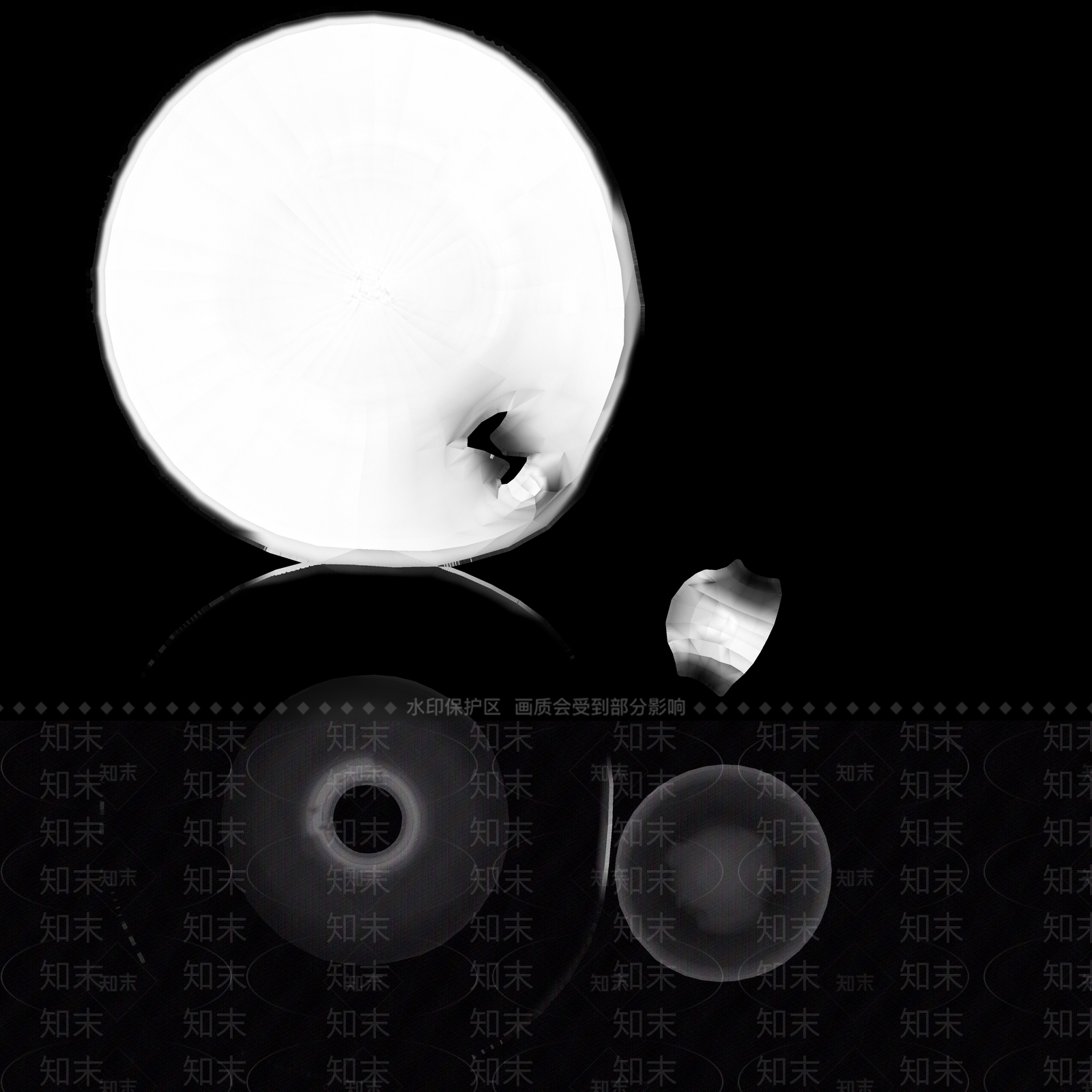现代文物陶瓷瓷器青釉水壶3D模型下载【ID:1195768694】