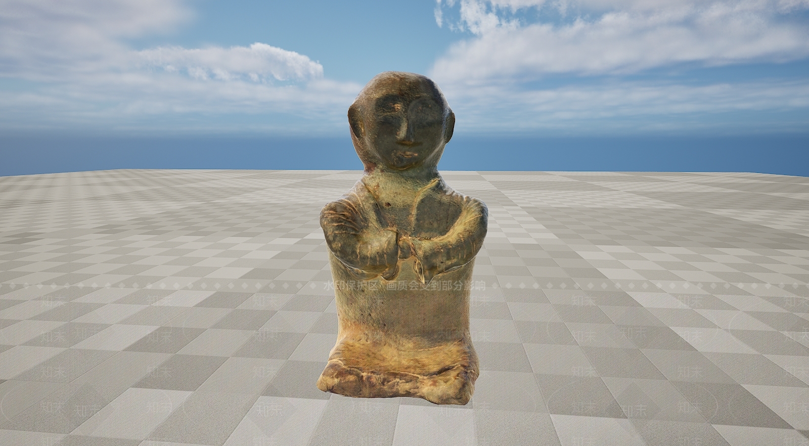 现代文物雕塑雕像3D模型下载【ID:1195770414】