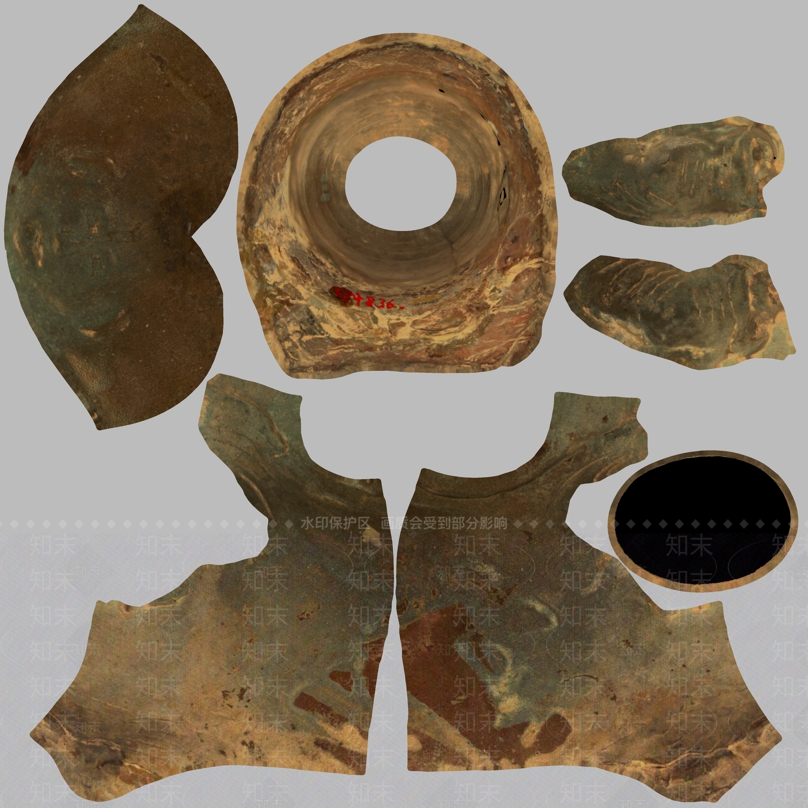 现代文物雕塑雕像3D模型下载【ID:1195770414】