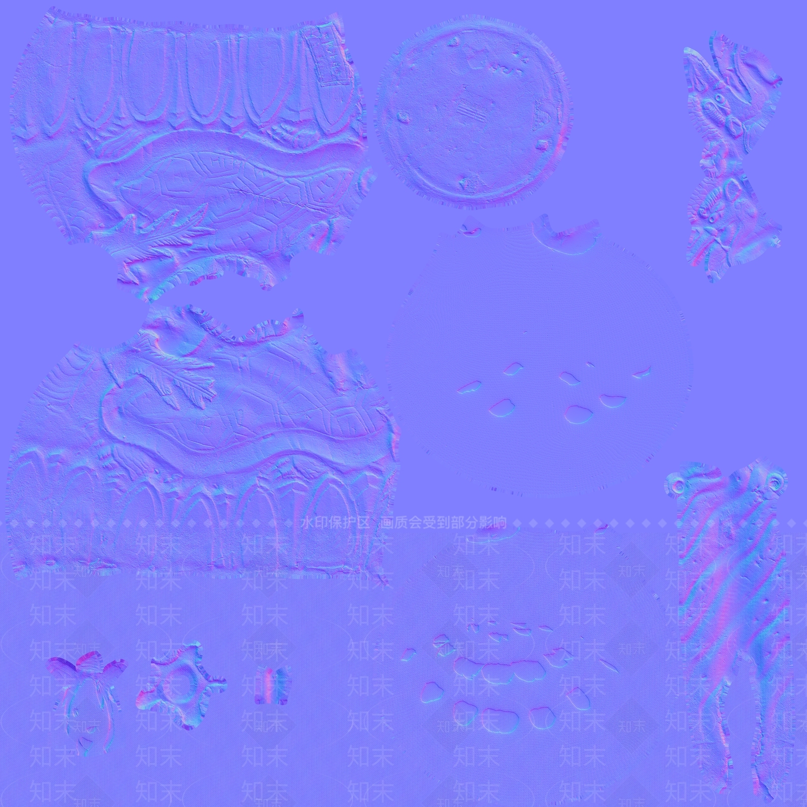 现代文物龙头酒壶茶壶3D模型下载【ID:1195771191】