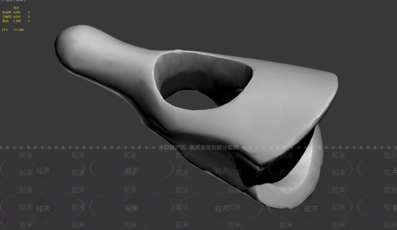 现代动物骨头文物化石3D模型下载【ID:1195771897】