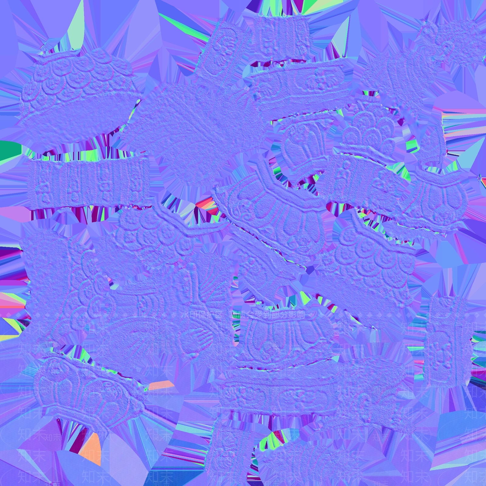 现代文物雕像雕塑佛像3D模型下载【ID:1195772100】