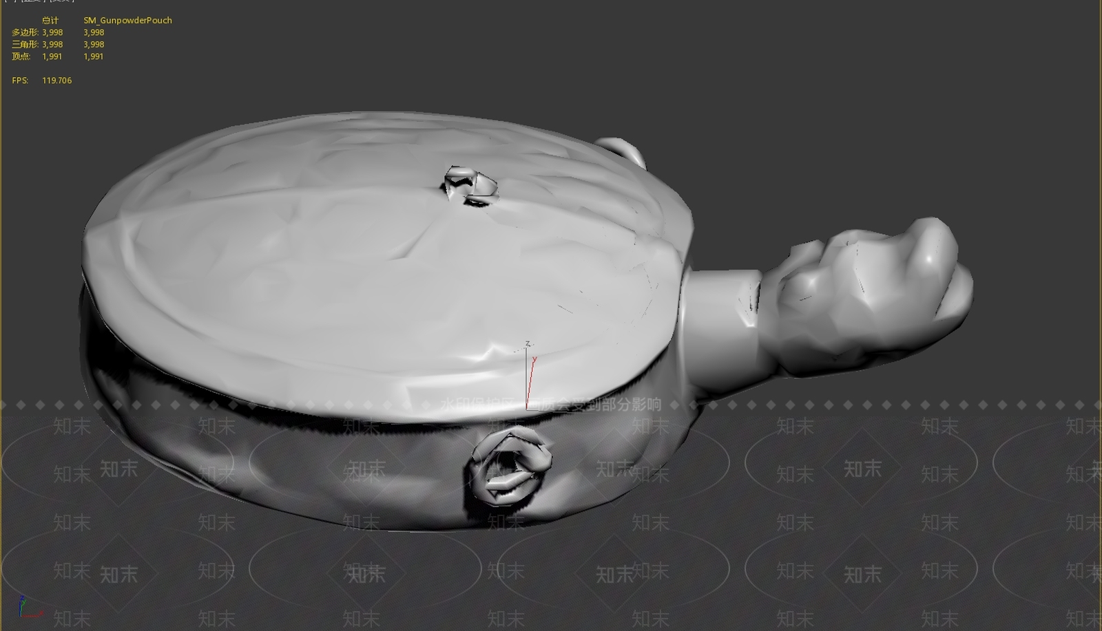 现代古董文物铜器3D模型下载【ID:1195772117】