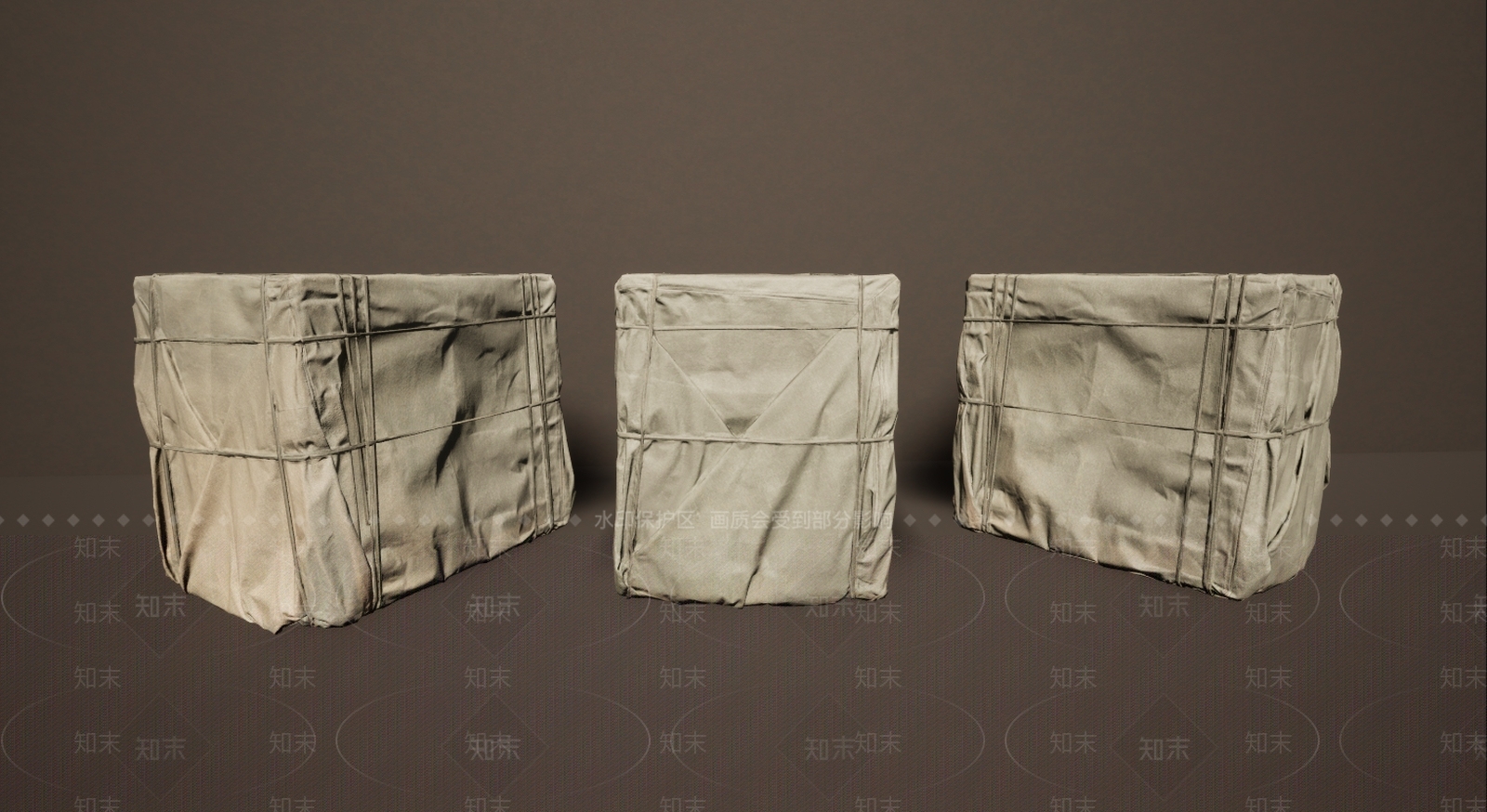 现代做旧旧物集装箱3D模型下载【ID:1195772949】