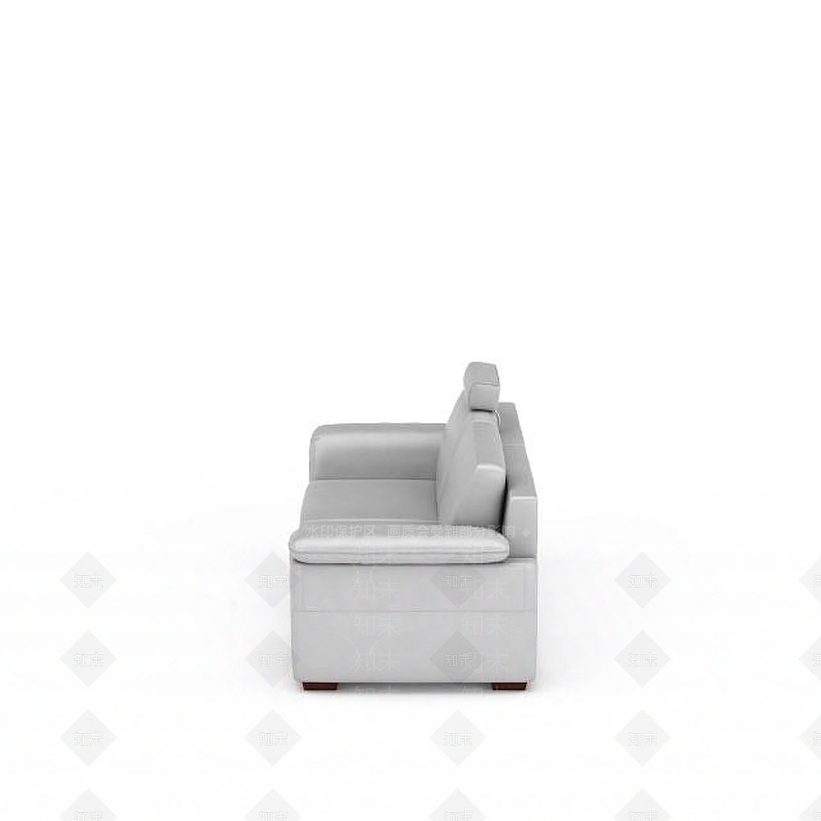 现代双人沙发3D模型下载【ID:1195773409】
