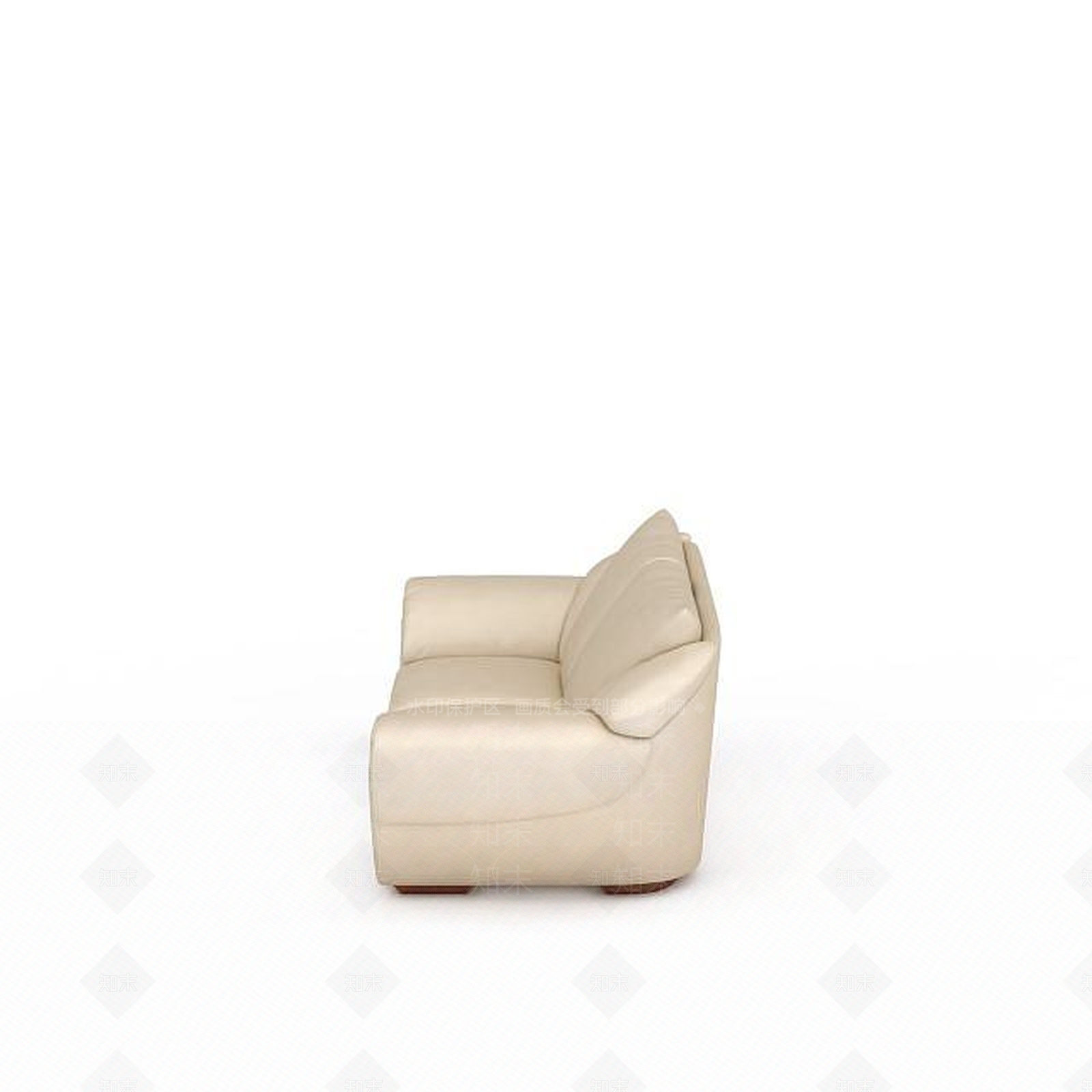 现代双人沙发3D模型下载【ID:1195773589】