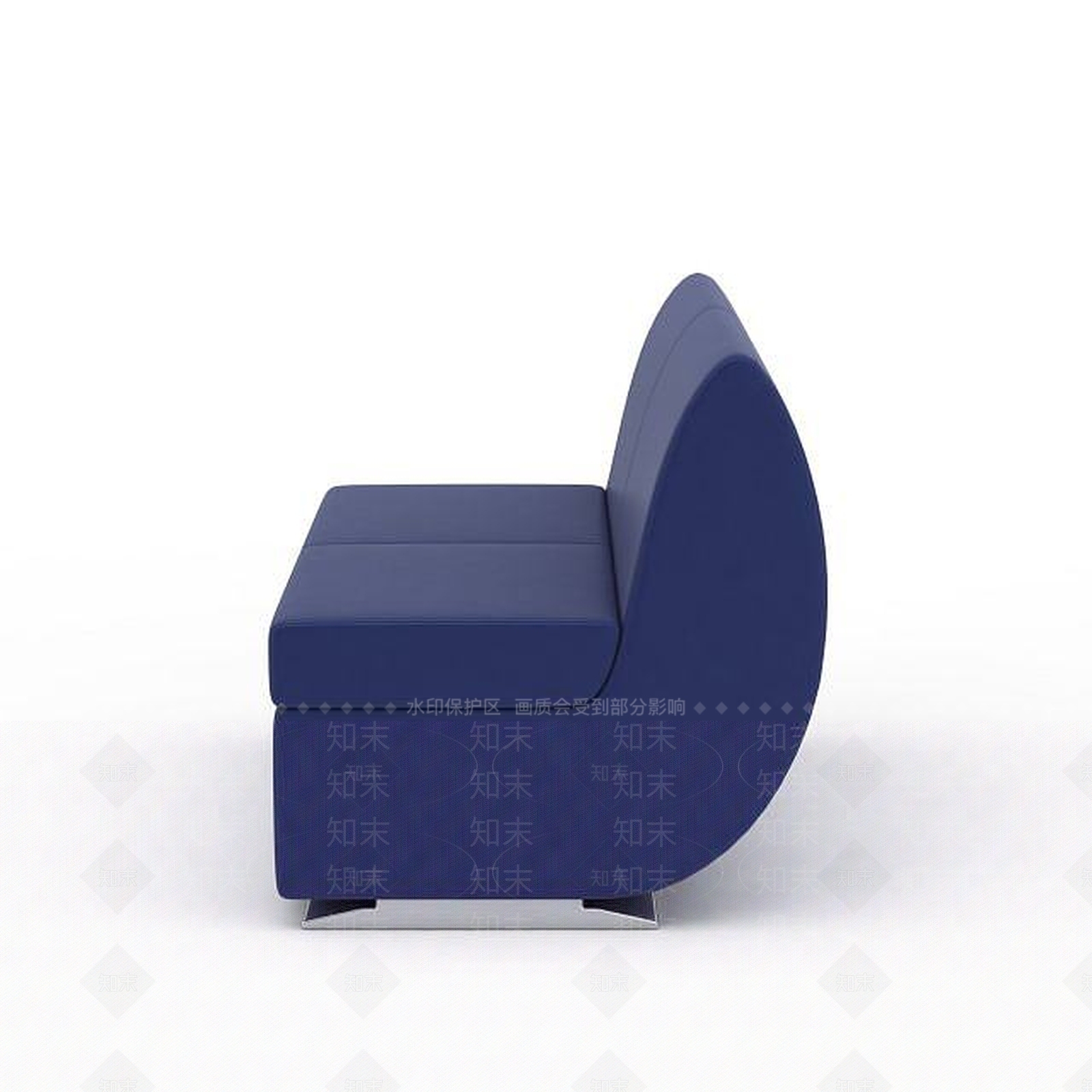 现代双人沙发3D模型下载【ID:1195773602】