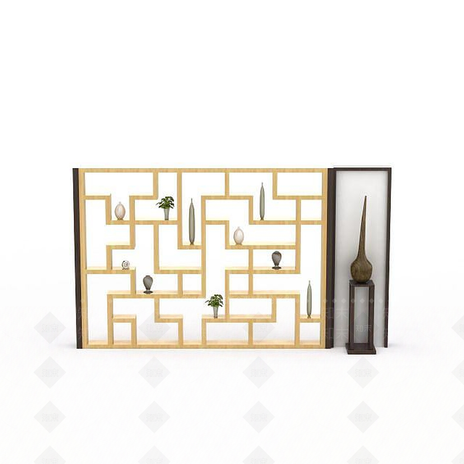 现代展示架3D模型下载【ID:1195773929】