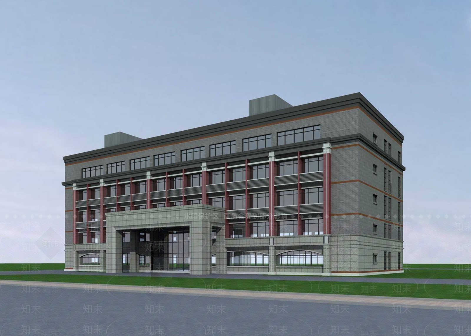 简欧其他办公空间3D模型下载【ID:1195774509】