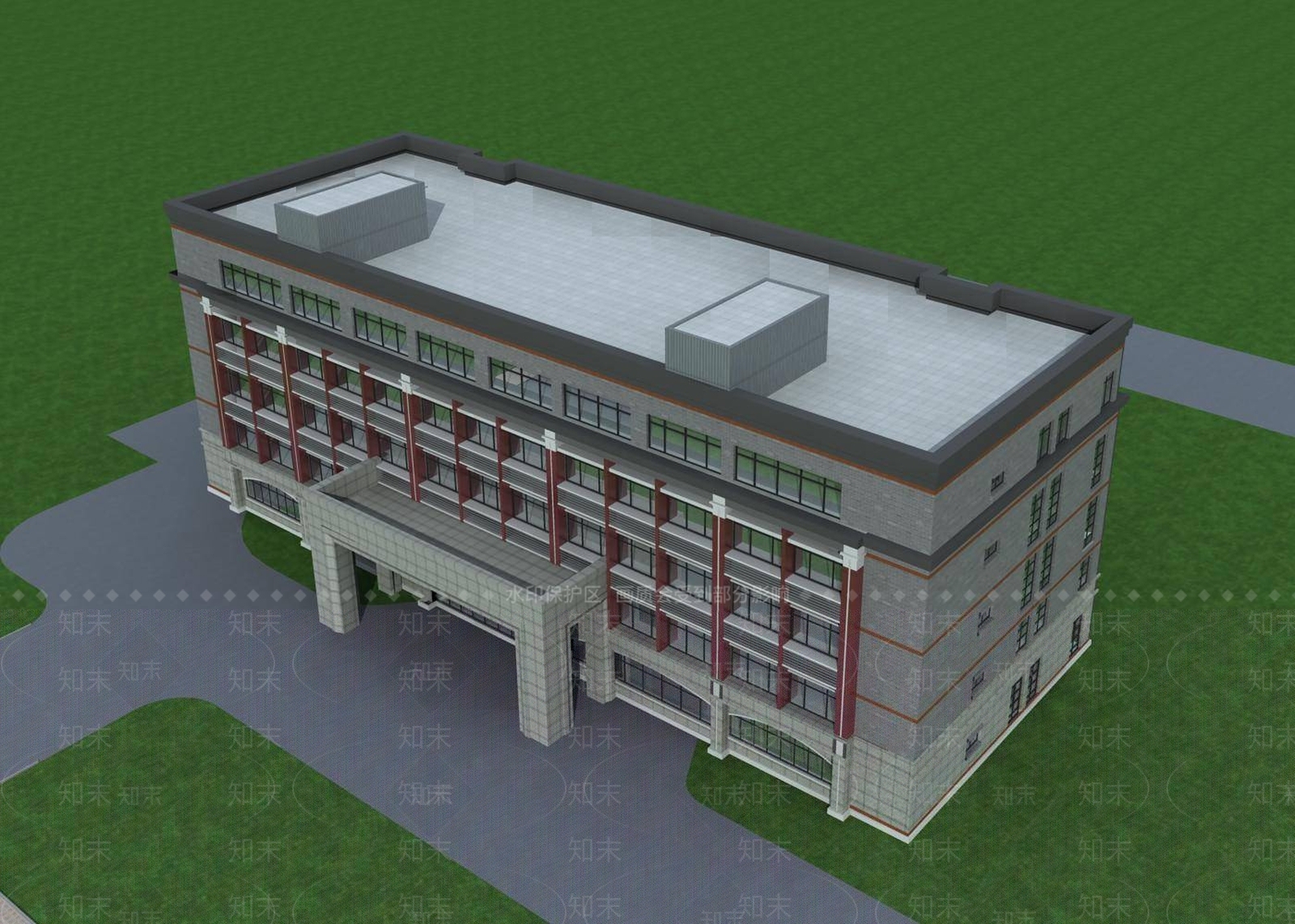 简欧其他办公空间3D模型下载【ID:1195774509】