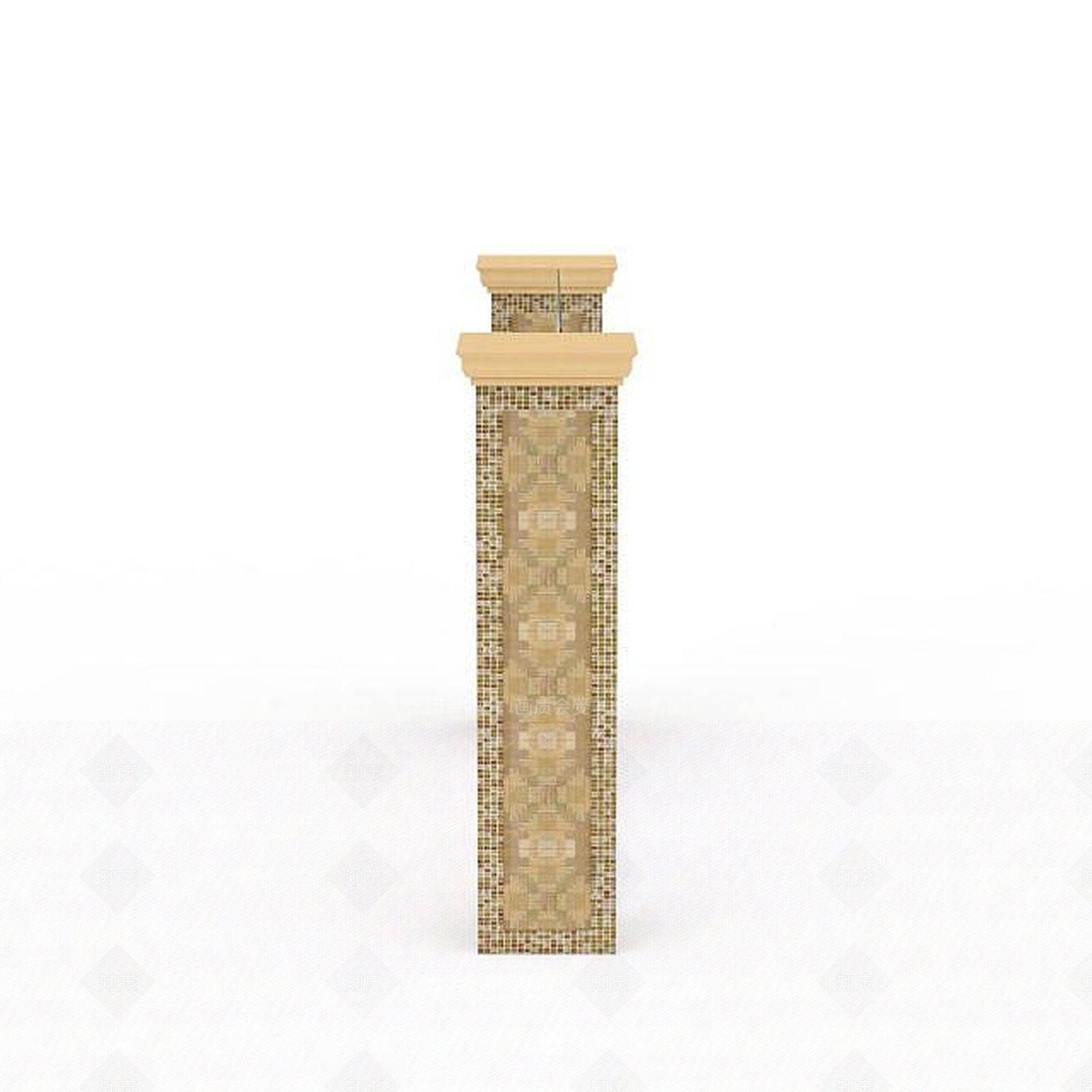 现代高档家用酒柜3D模型下载【ID:1195776135】