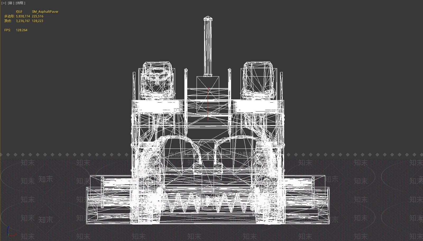 现代工程车辆施工器械重型运载3D模型下载【ID:1195776349】