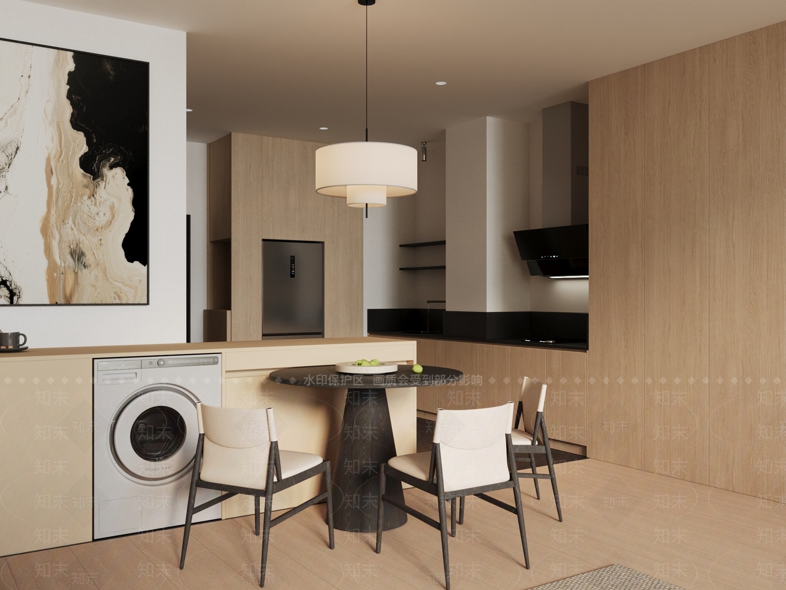 中古极简公寓3D模型下载【ID:1195777193】