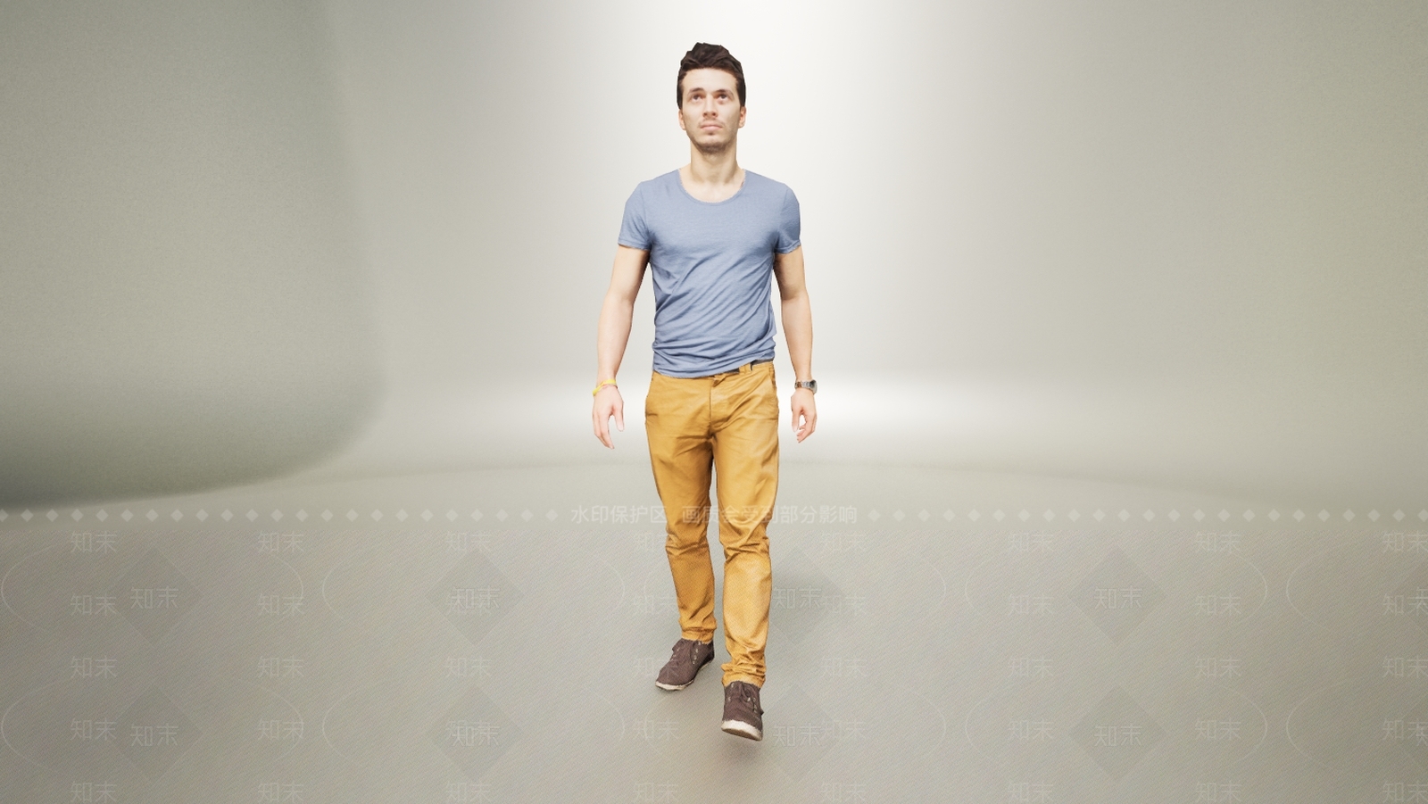 现代男人3D模型下载【ID:1195782043】