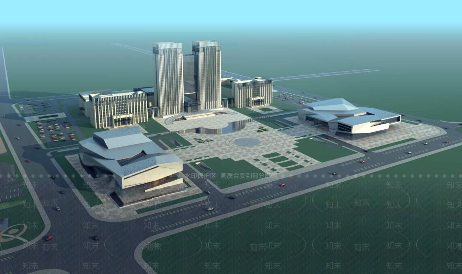 现代其他办公空间3D模型下载【ID:1195782392】
