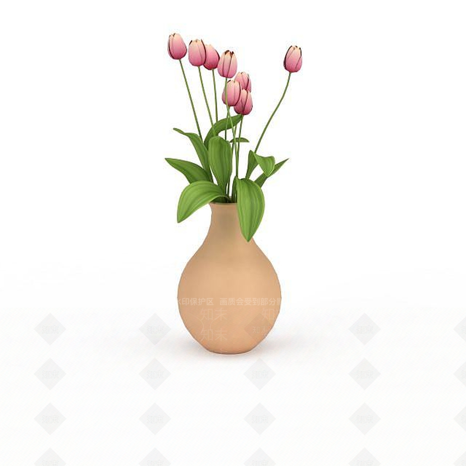 现代摆件组合3D模型下载【ID:1195798574】