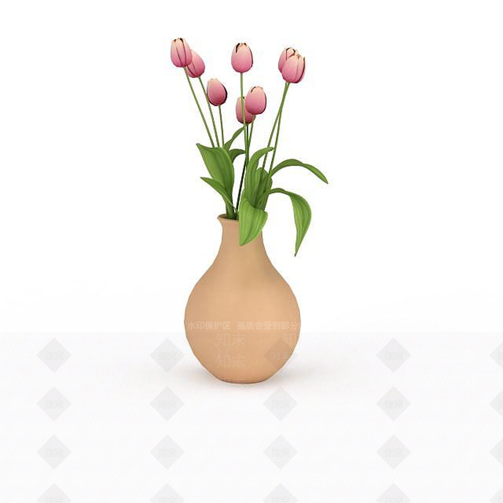 现代摆件组合3D模型下载【ID:1195798574】