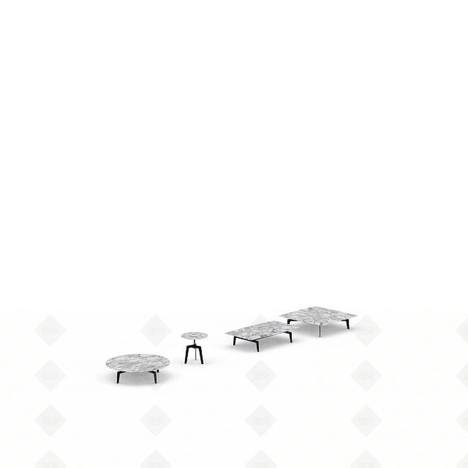现代书桌椅3D模型下载【ID:1195799024】