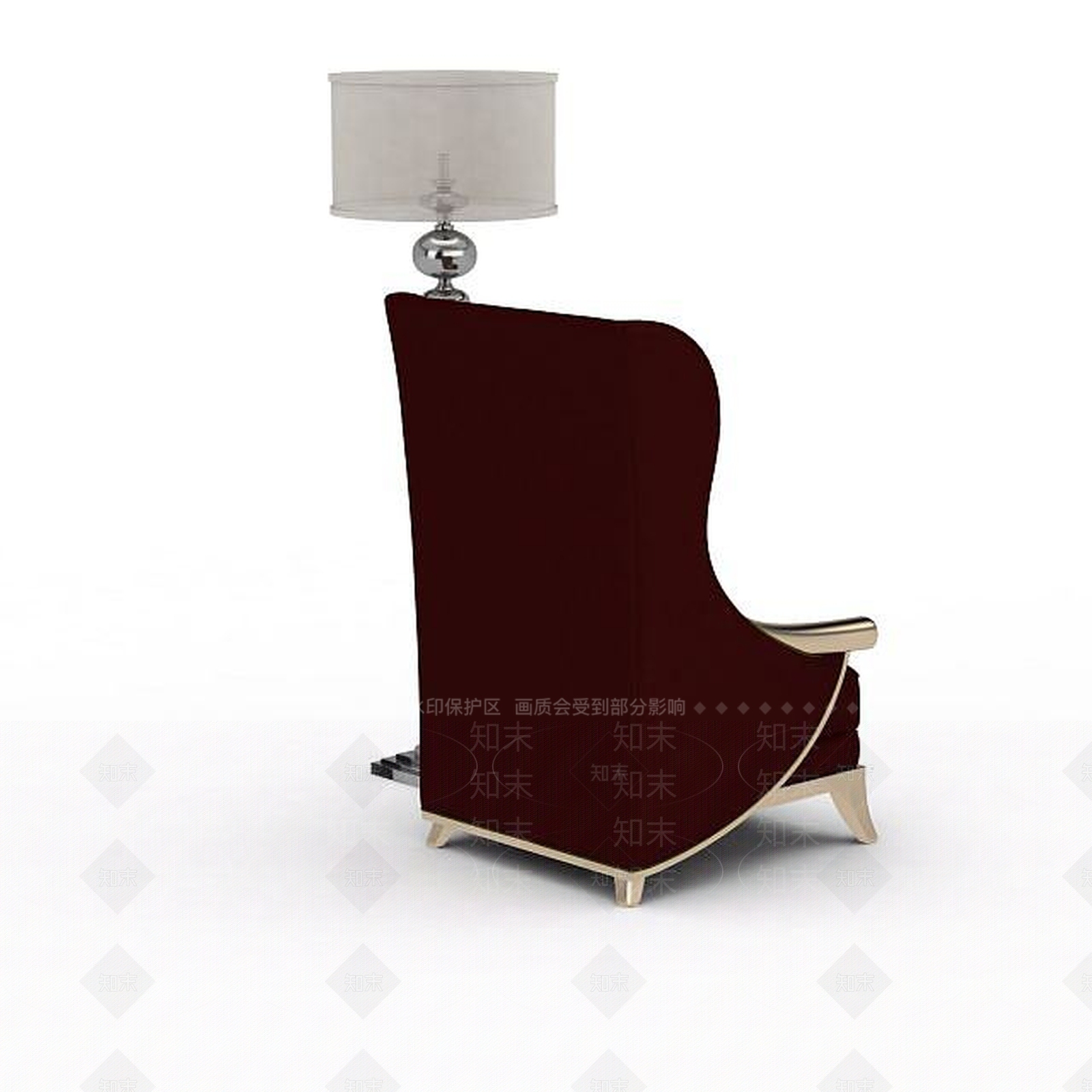 现代双人沙发3D模型下载【ID:1195799674】