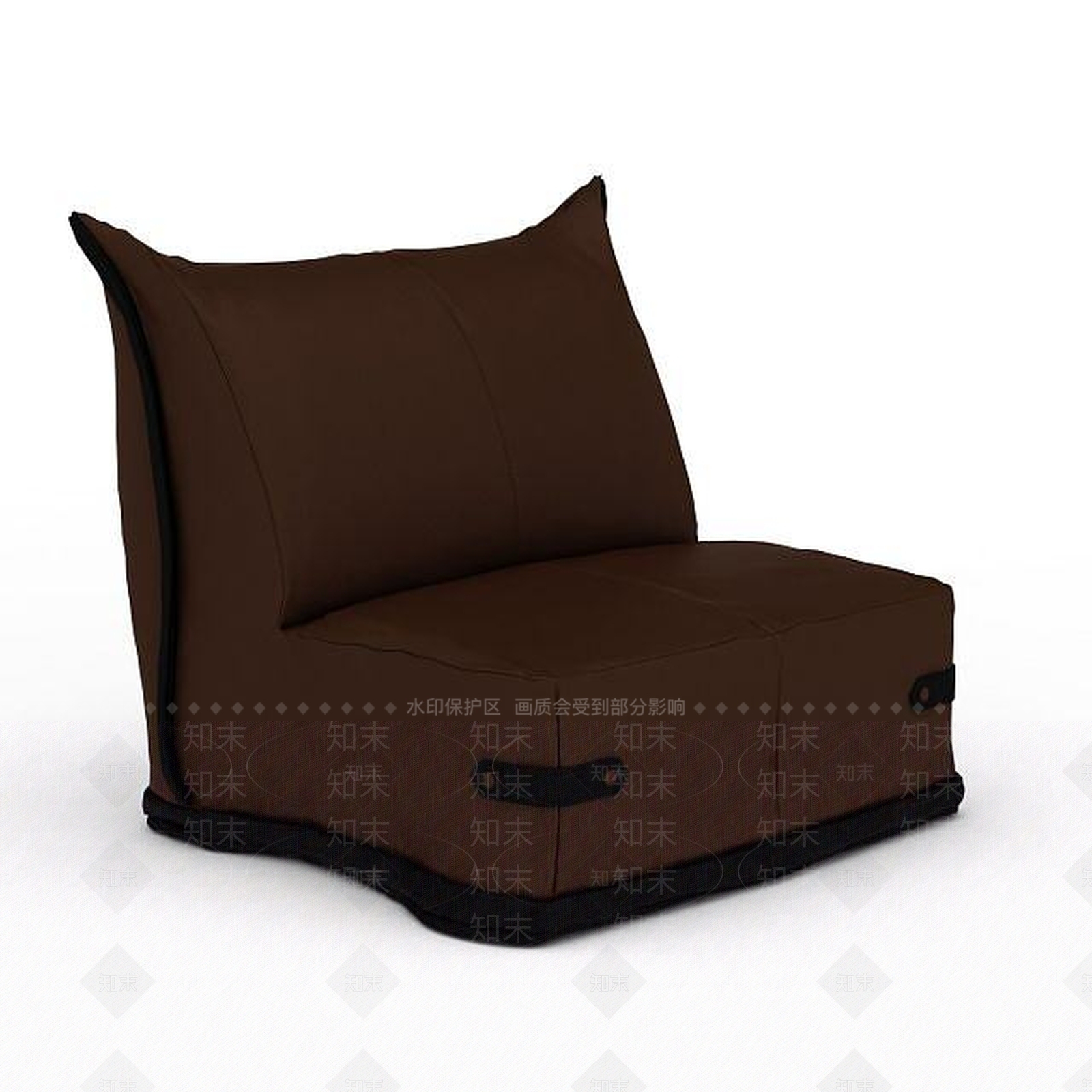 现代双人沙发3D模型下载【ID:1195799769】