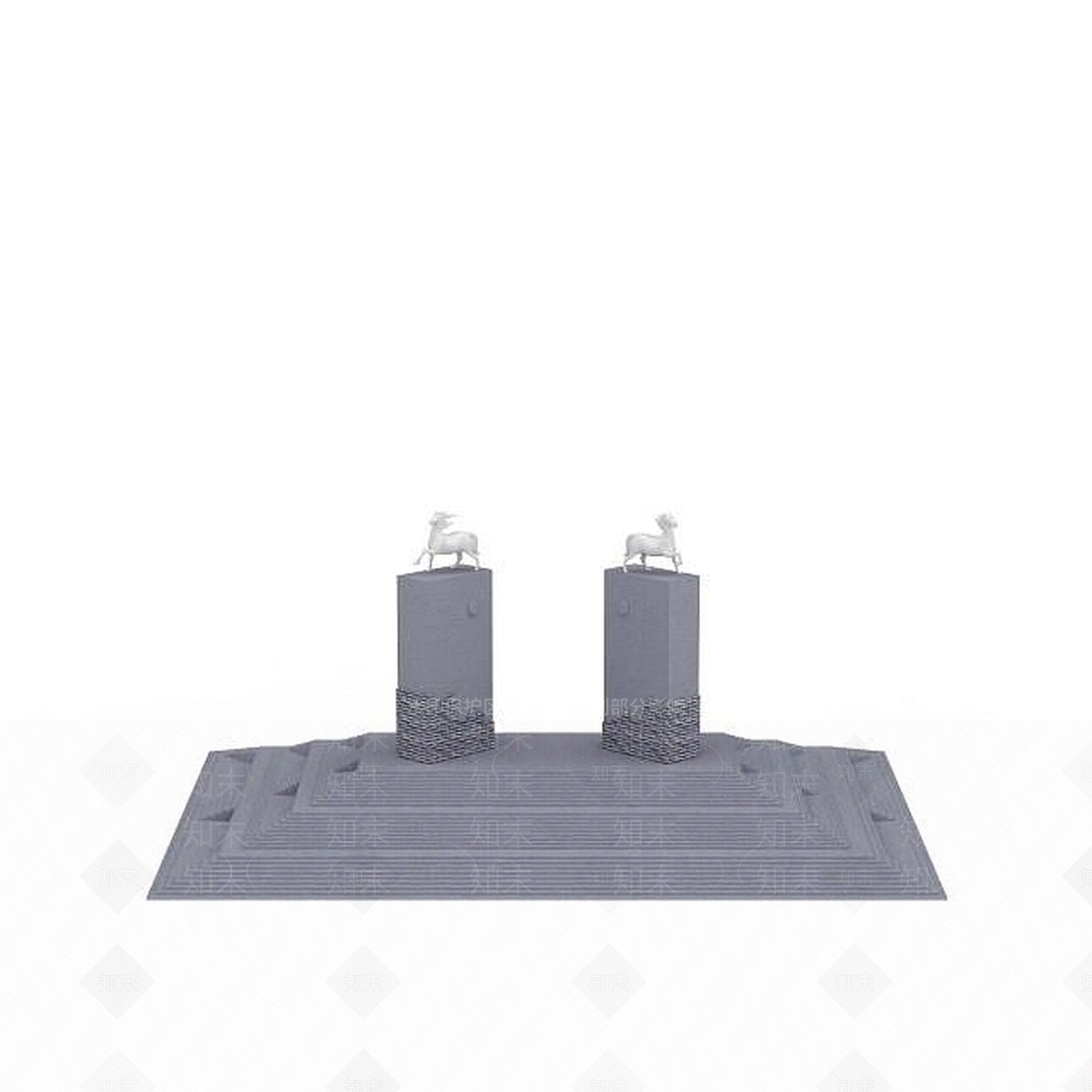现代其他景观小品3D模型下载【ID:1195801133】