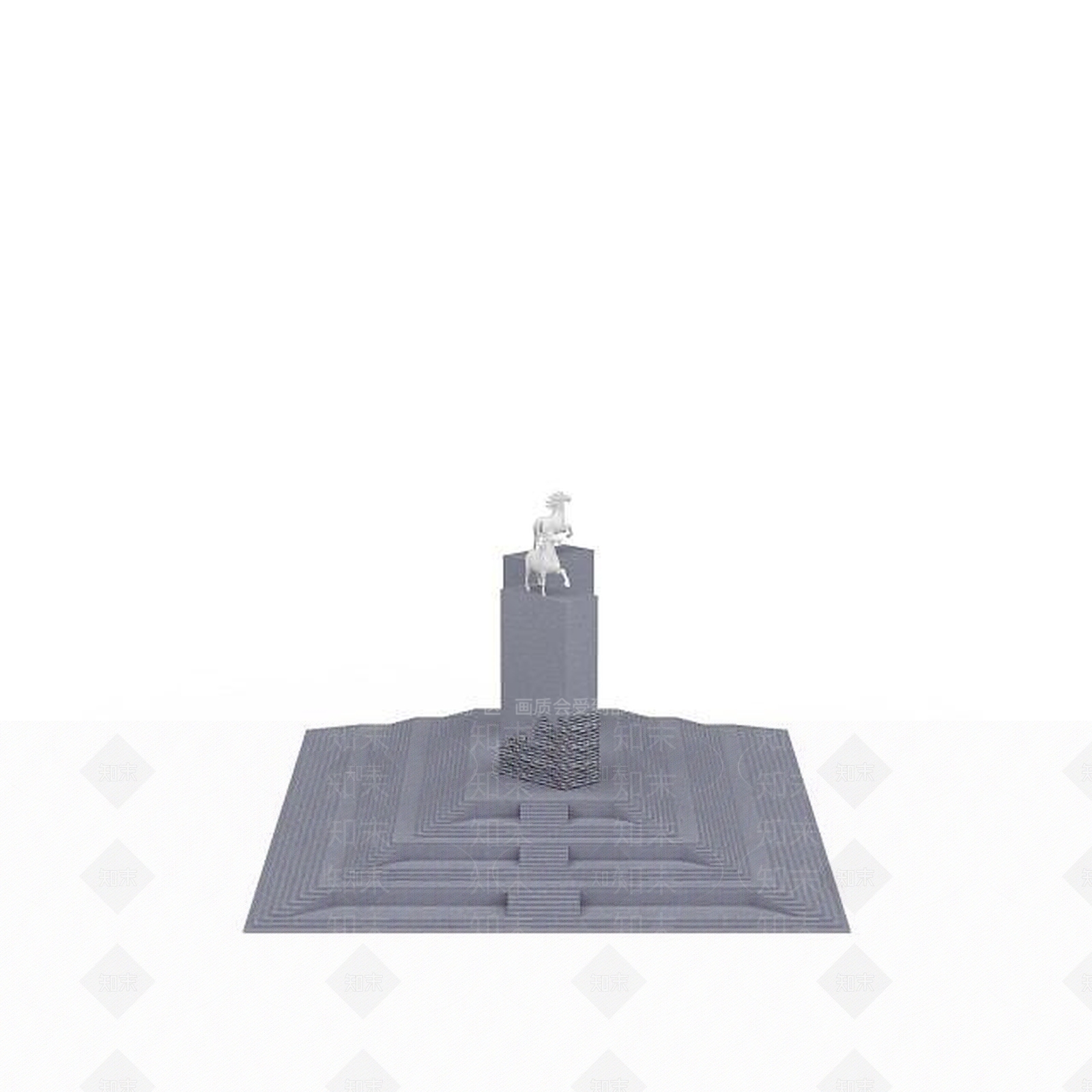 现代其他景观小品3D模型下载【ID:1195801133】