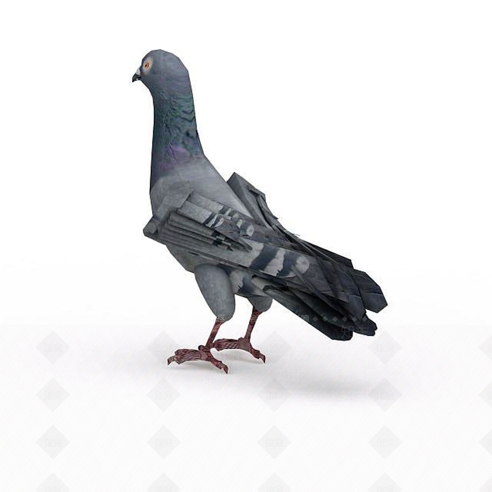 现代爬行类动物3D模型下载【ID:1195802692】