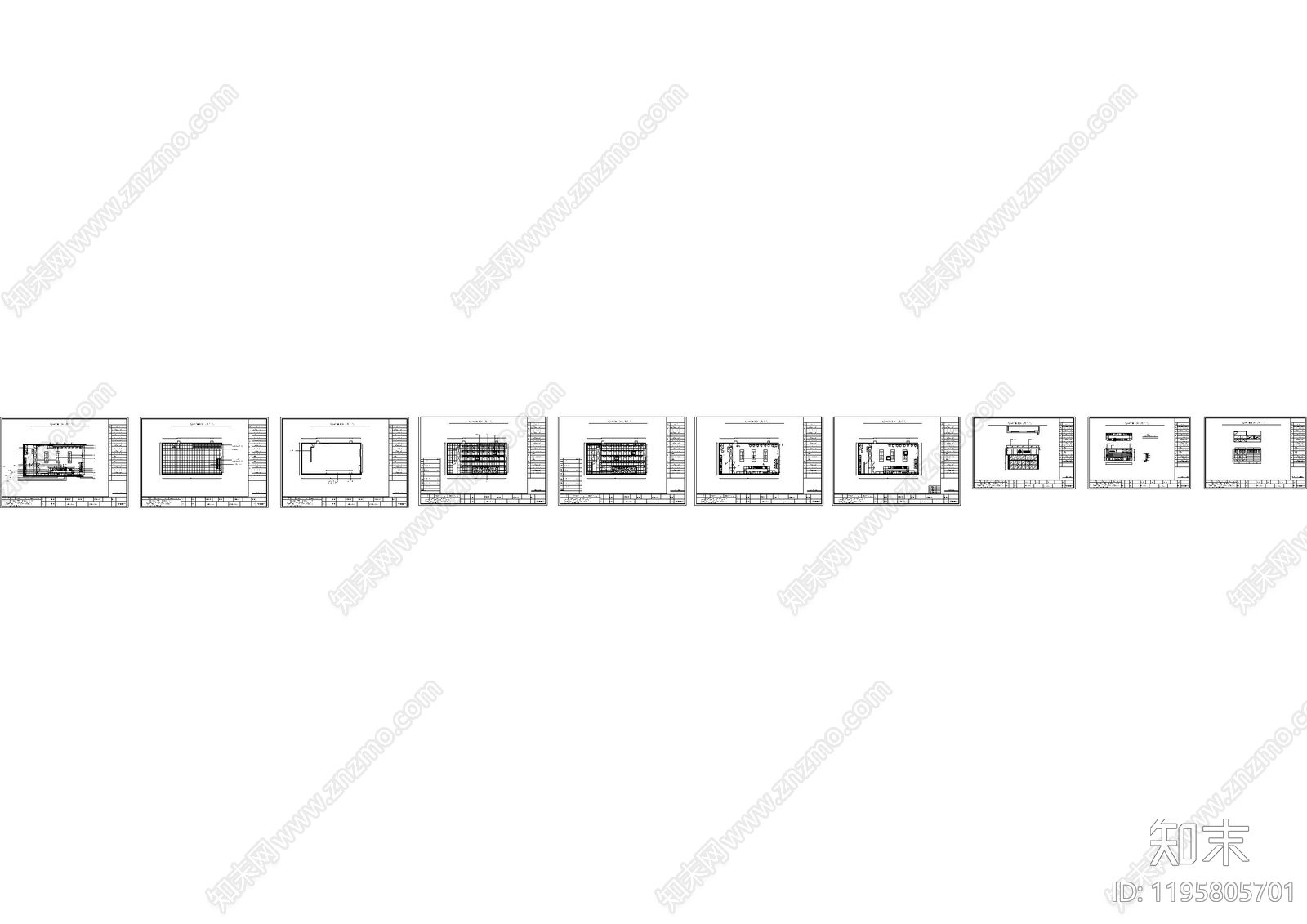 现代便利店cad施工图下载【ID:1195805701】