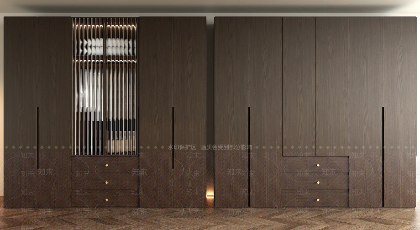 新中式衣柜3D模型下载【ID:1195807902】