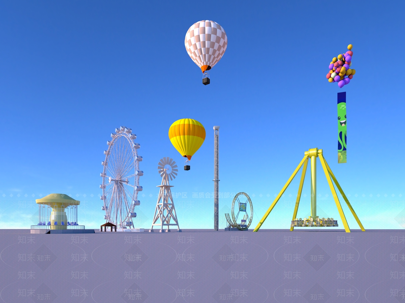 现代其他文体建筑3D模型下载【ID:1195808908】