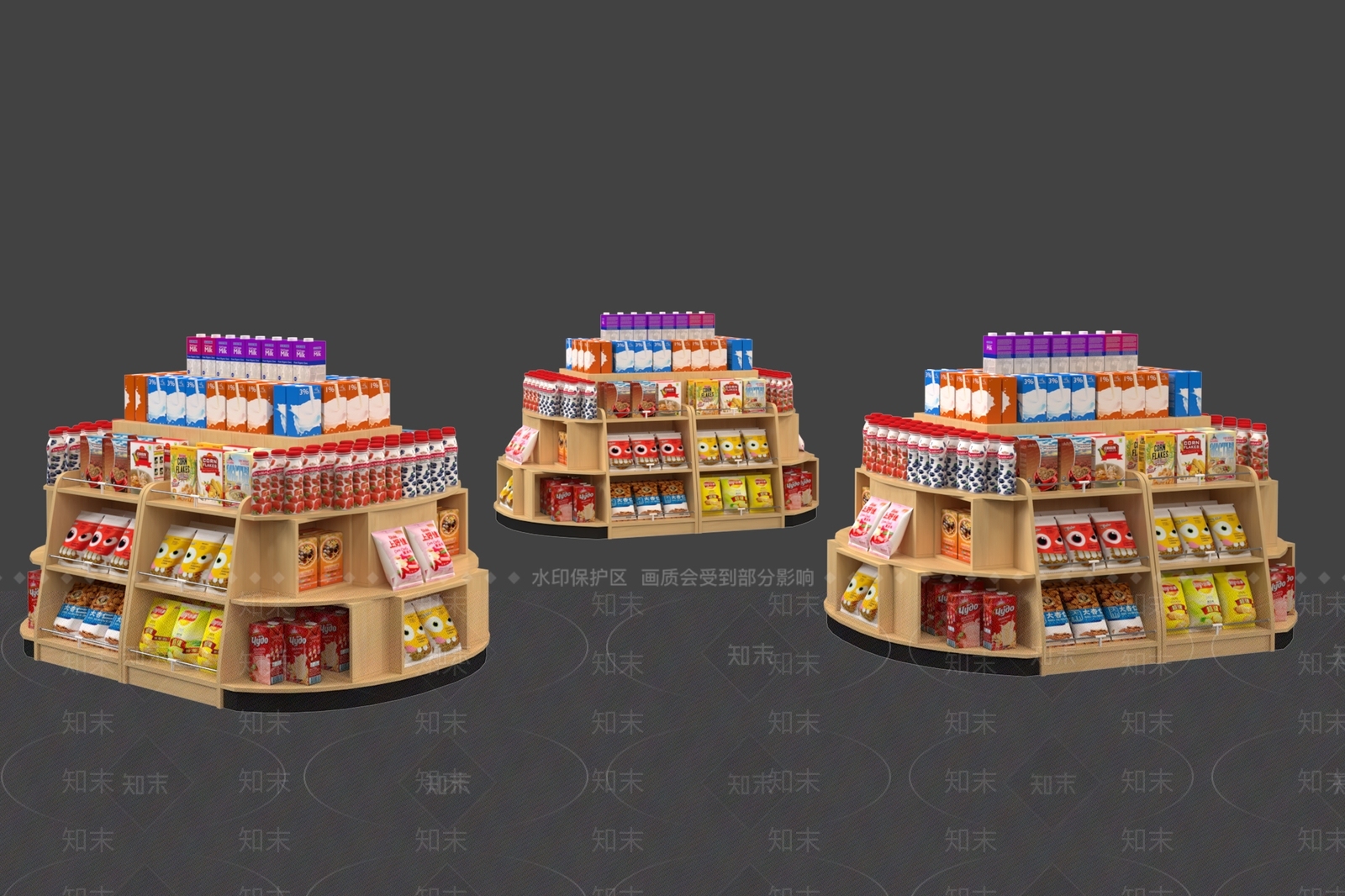 货架SU模型下载【ID:1195812145】