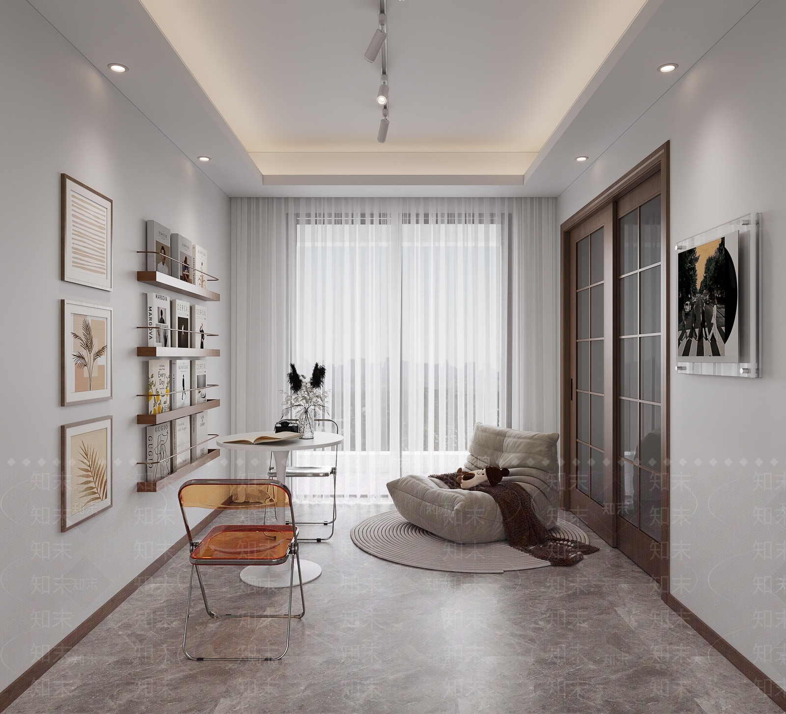现代接待室3D模型下载【ID:1195813734】