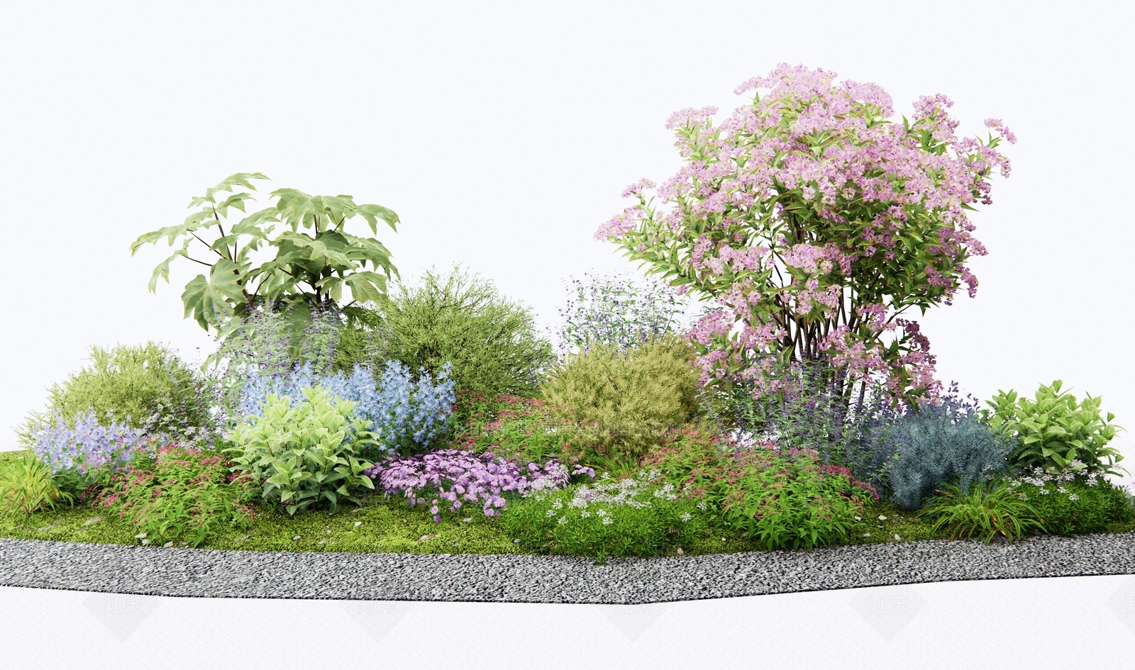 灌木SU模型下载【ID:1195818285】