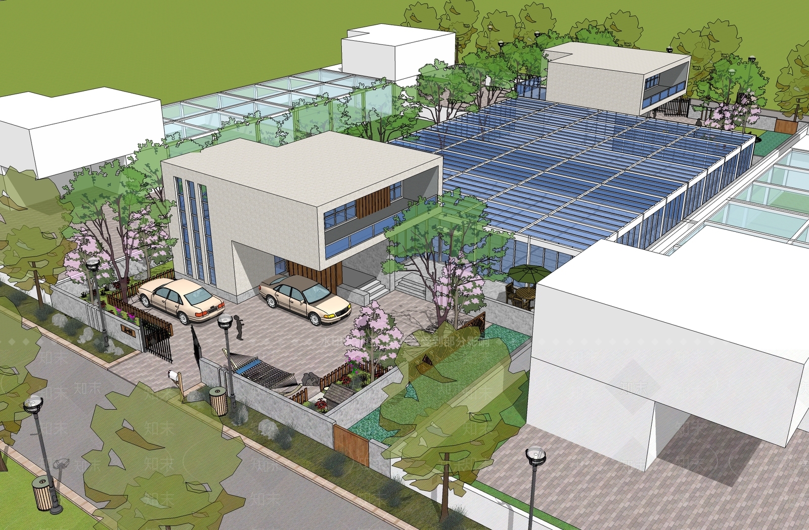 现代其他农业建筑SU模型下载【ID:1195818838】