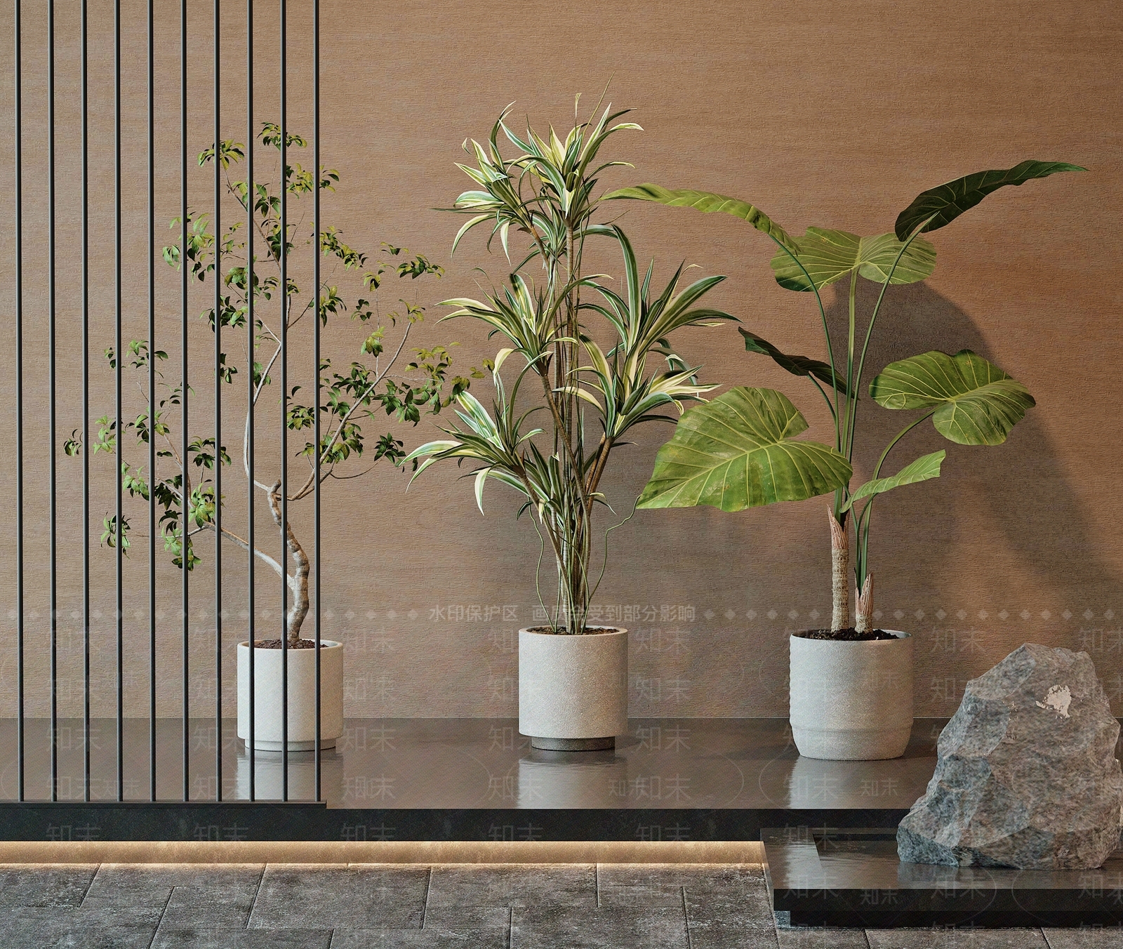 盆栽SU模型下载【ID:1195819411】