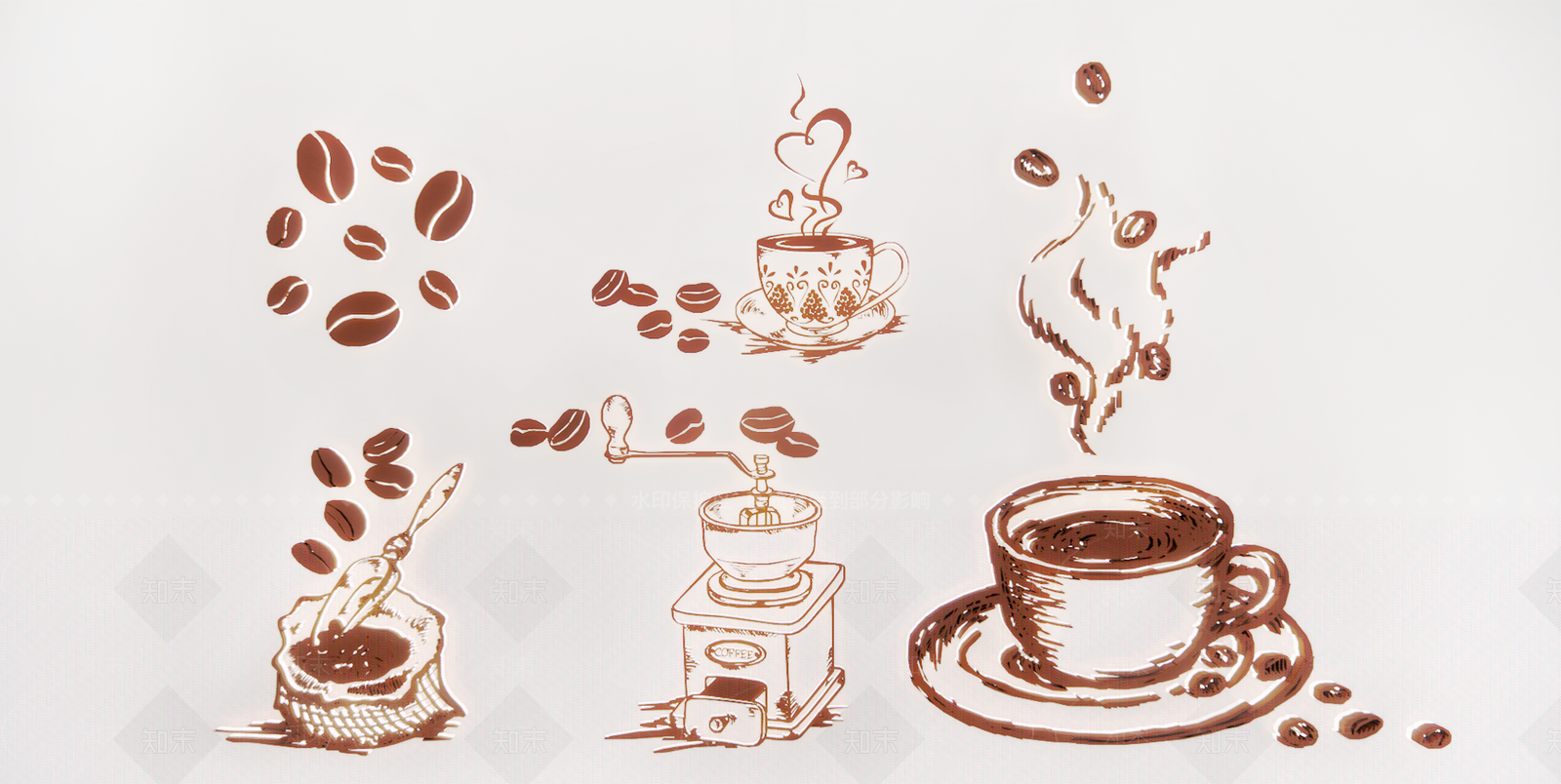 现代广告牌SU模型下载【ID:1195825067】