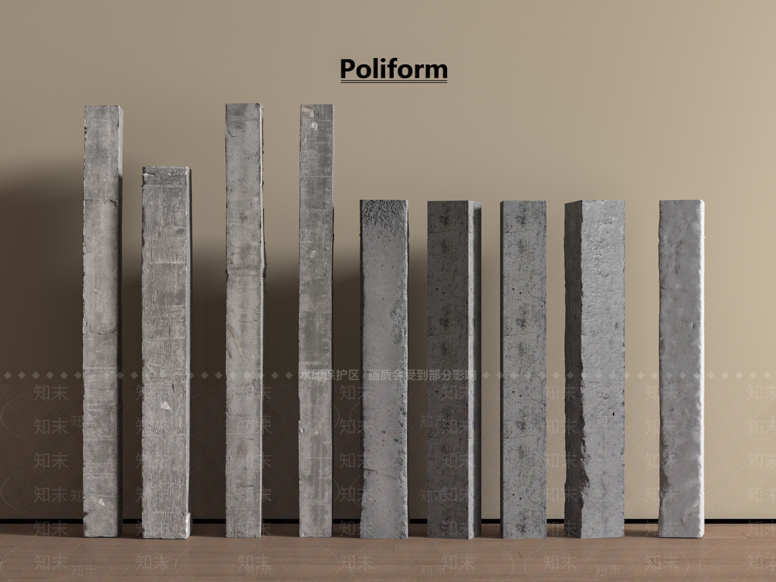 柱子3D模型下载【ID:1195826982】