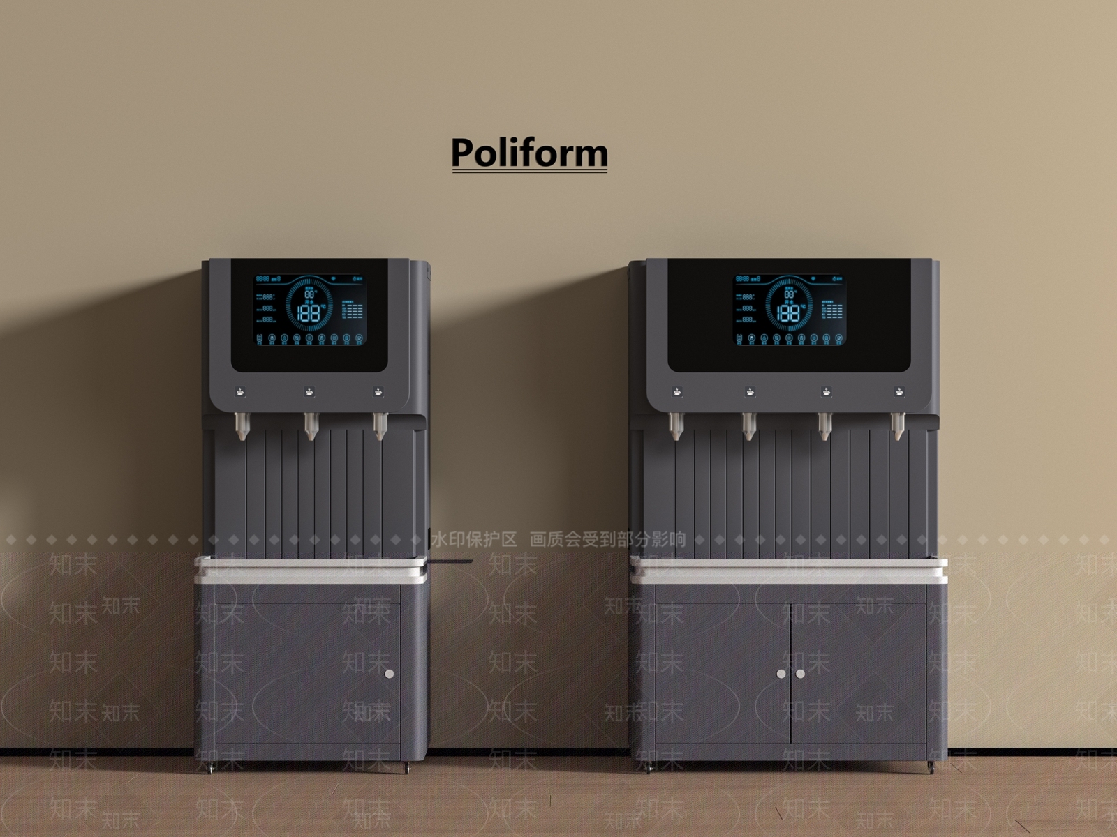 饮水机3D模型下载【ID:1195827056】