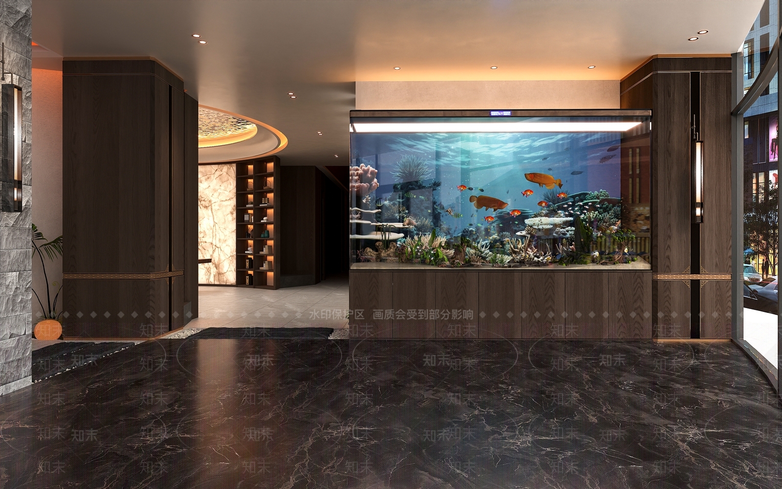 新中式中式其他通用空间3D模型下载【ID:1195828137】