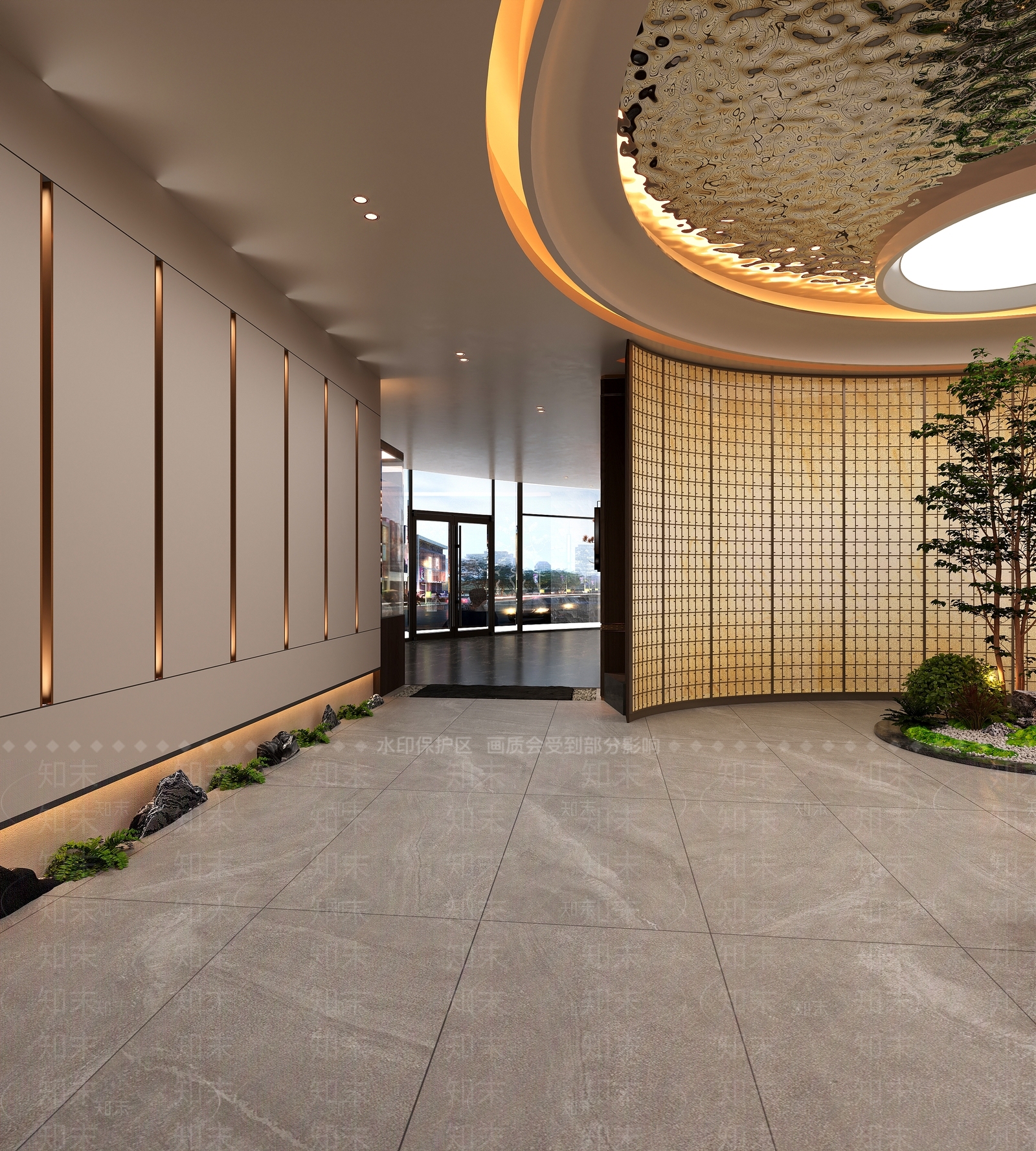 新中式中式其他通用空间3D模型下载【ID:1195828137】