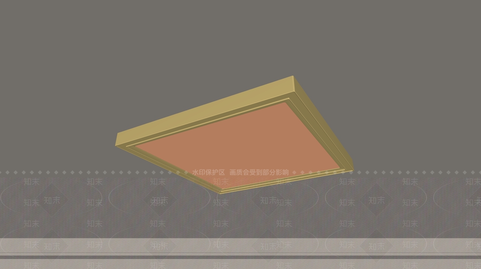 现代吸顶灯SU模型下载【ID:1195833219】