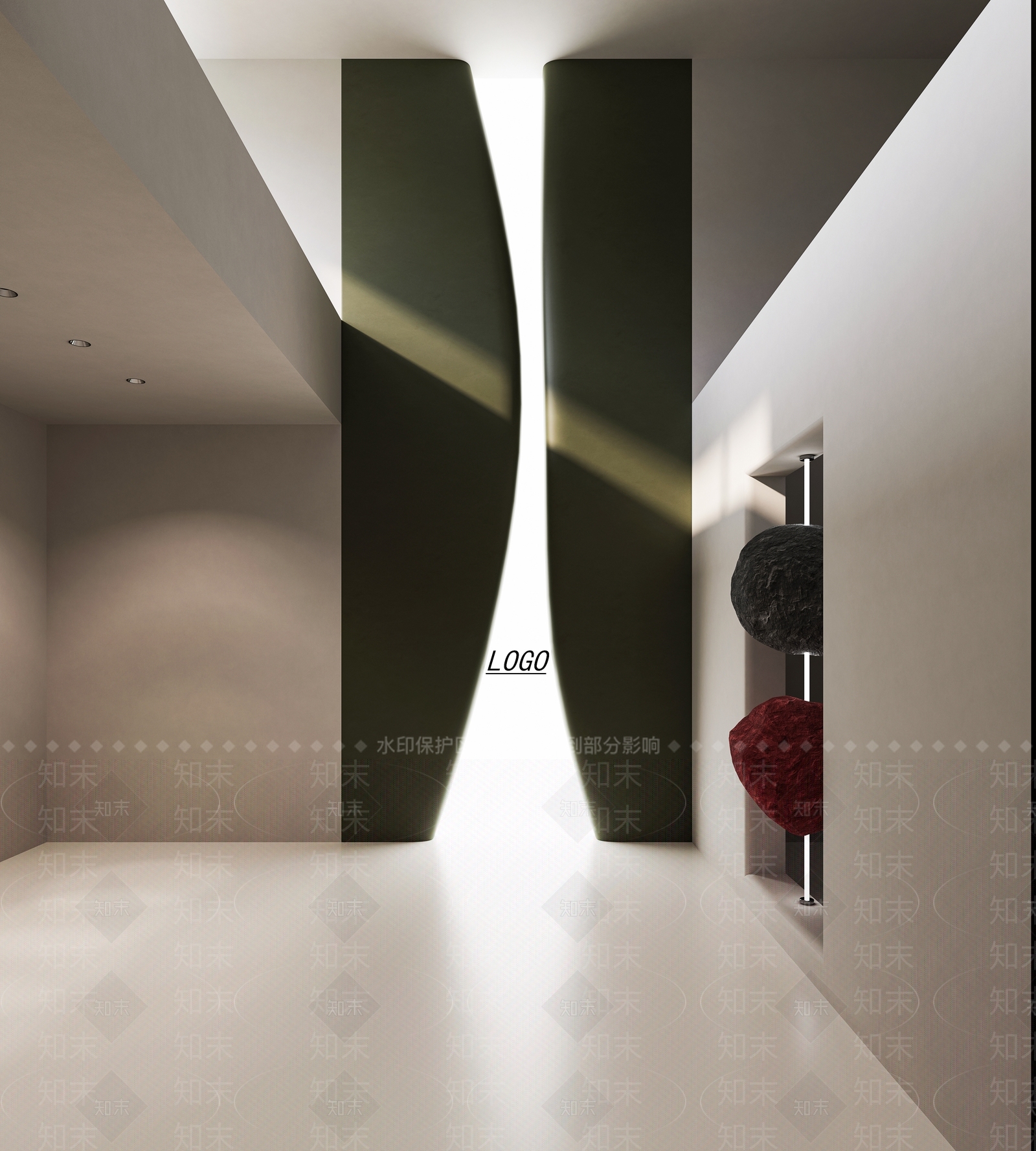 现代大厅3D模型下载【ID:1195834646】