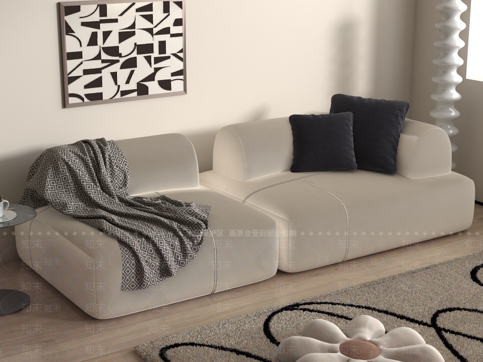 多人沙发3D模型下载【ID:1195836400】