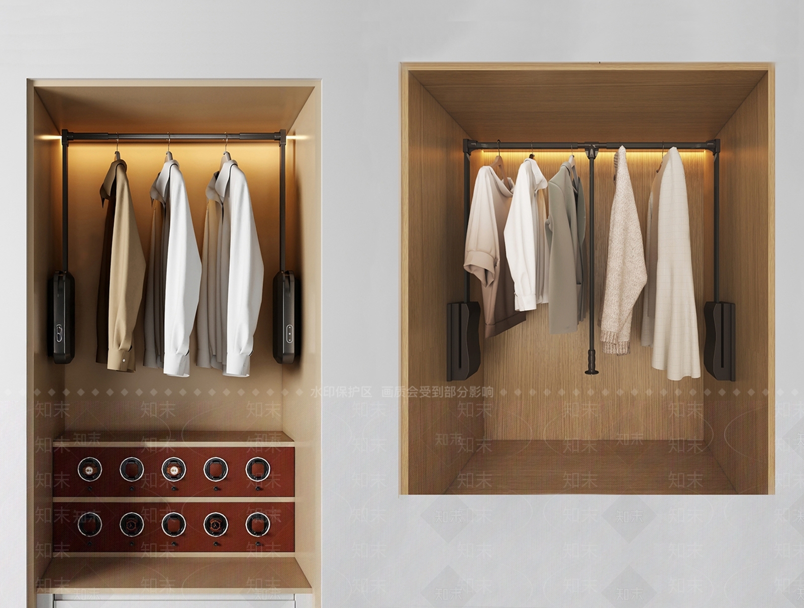 晾衣架SU模型下载【ID:1195838707】