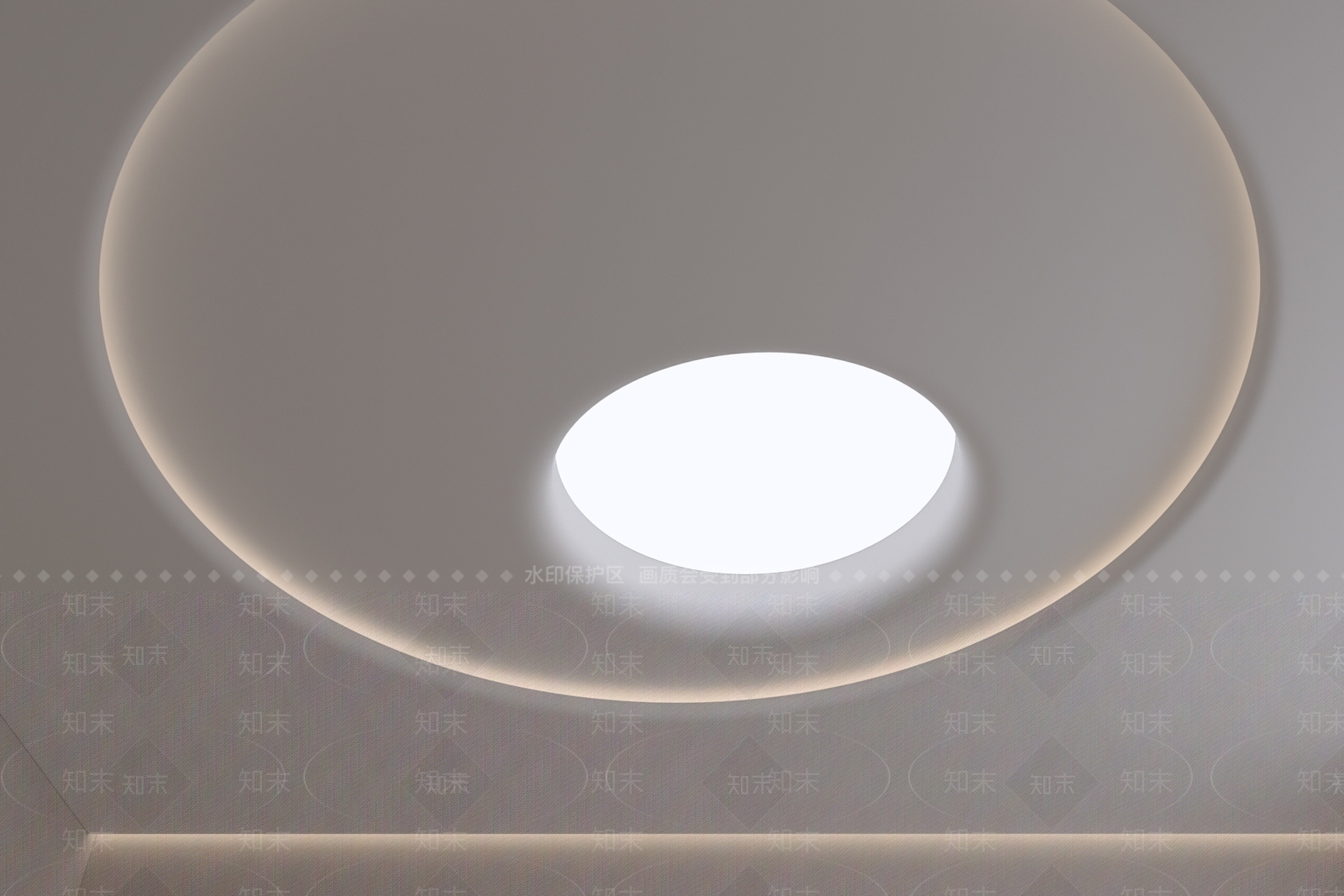 现代吊顶SU模型下载【ID:1195843714】