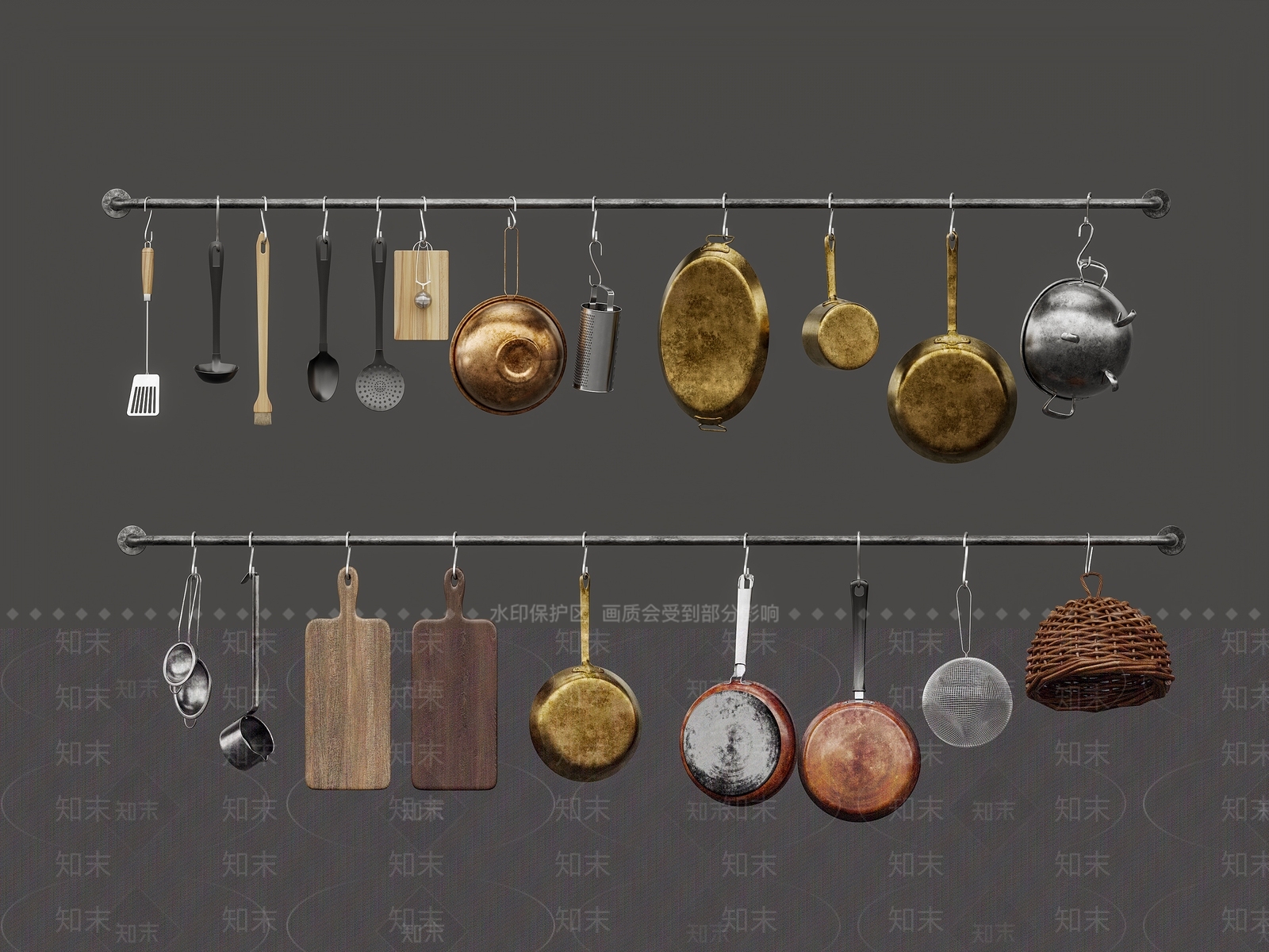 厨具3D模型下载【ID:1195848860】