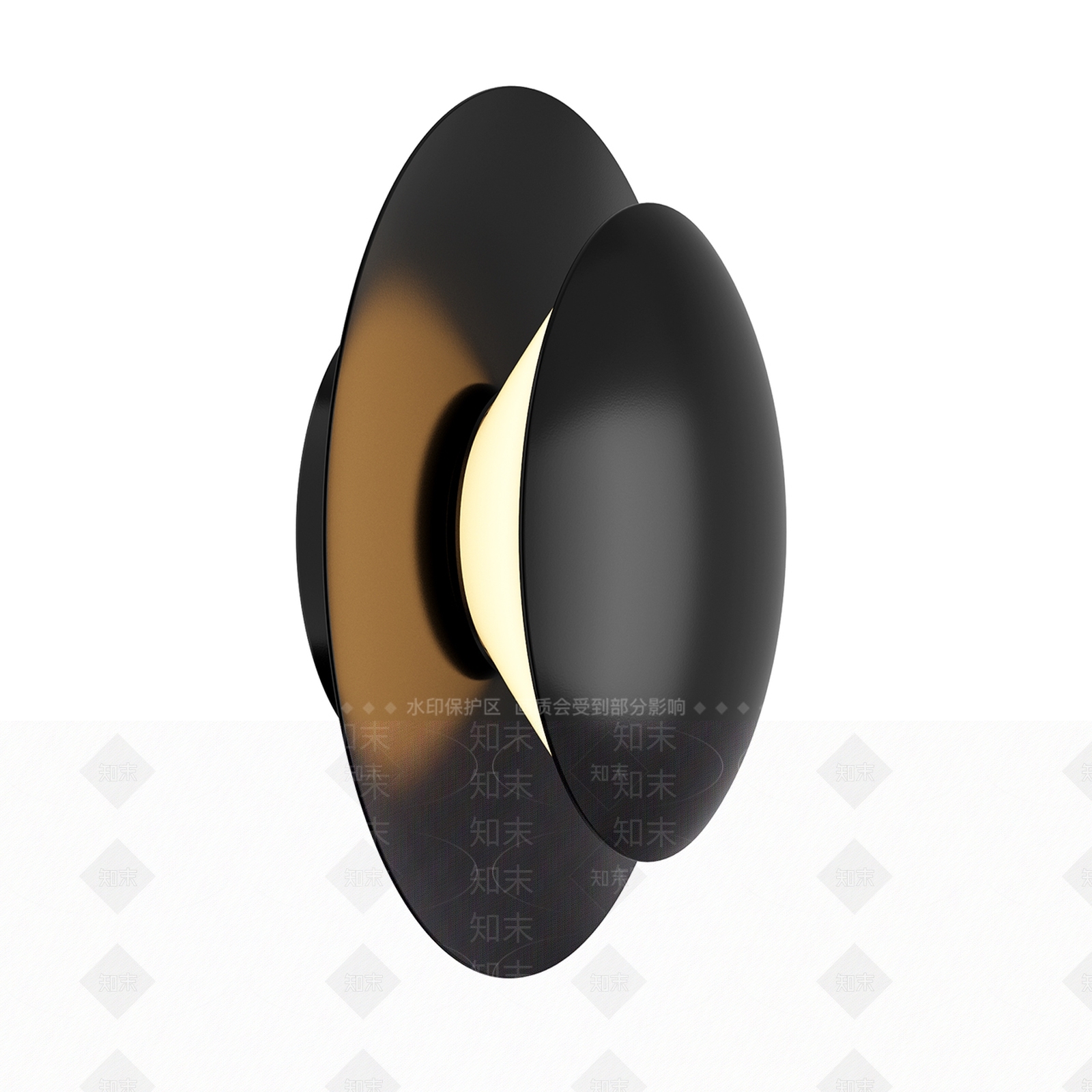 现代极简壁灯3D模型下载【ID:1195858586】