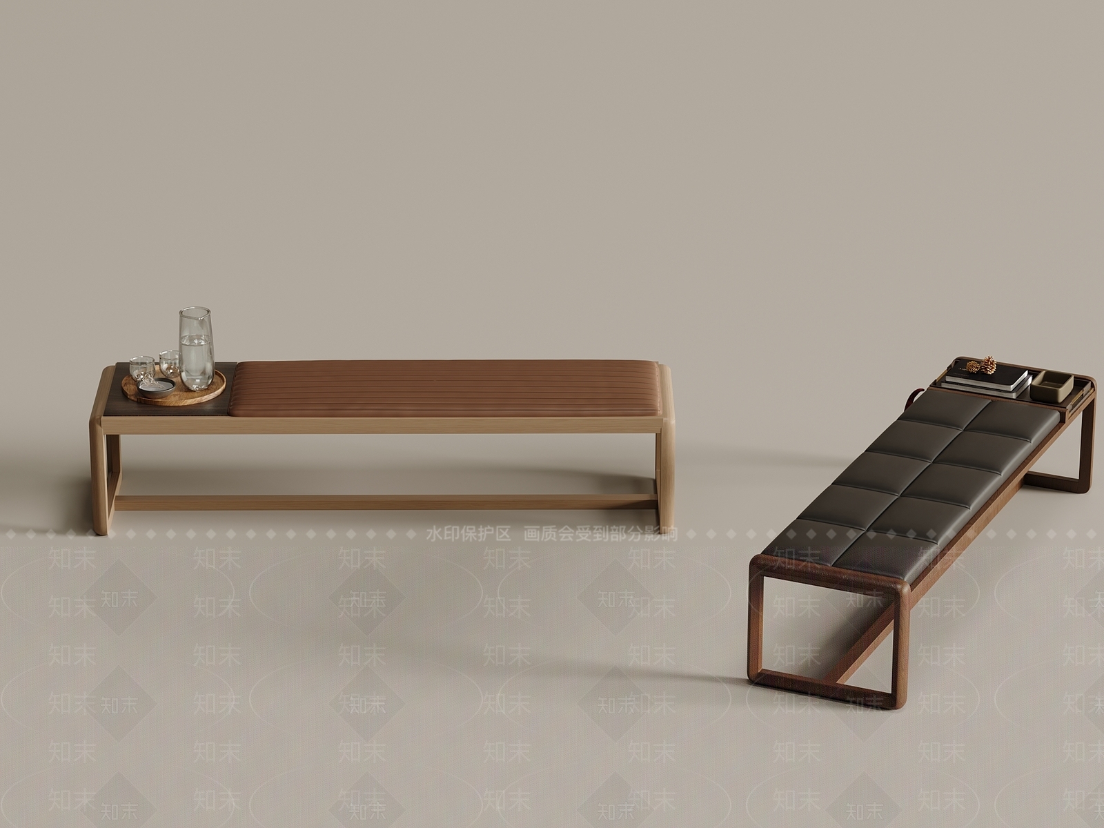 新中式其他凳子3D模型下载【ID:1195860506】