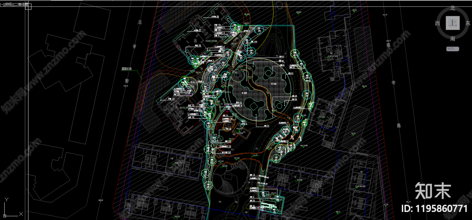 示范区景观施工图下载【ID:1195860771】